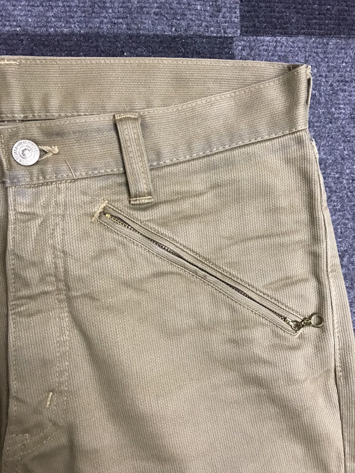 Japanese Brand FLARE 💥 WEST RIDE Chopper Japan Westerner Biker Pant Size US 30 / EU 46 - 11 Thumbnail