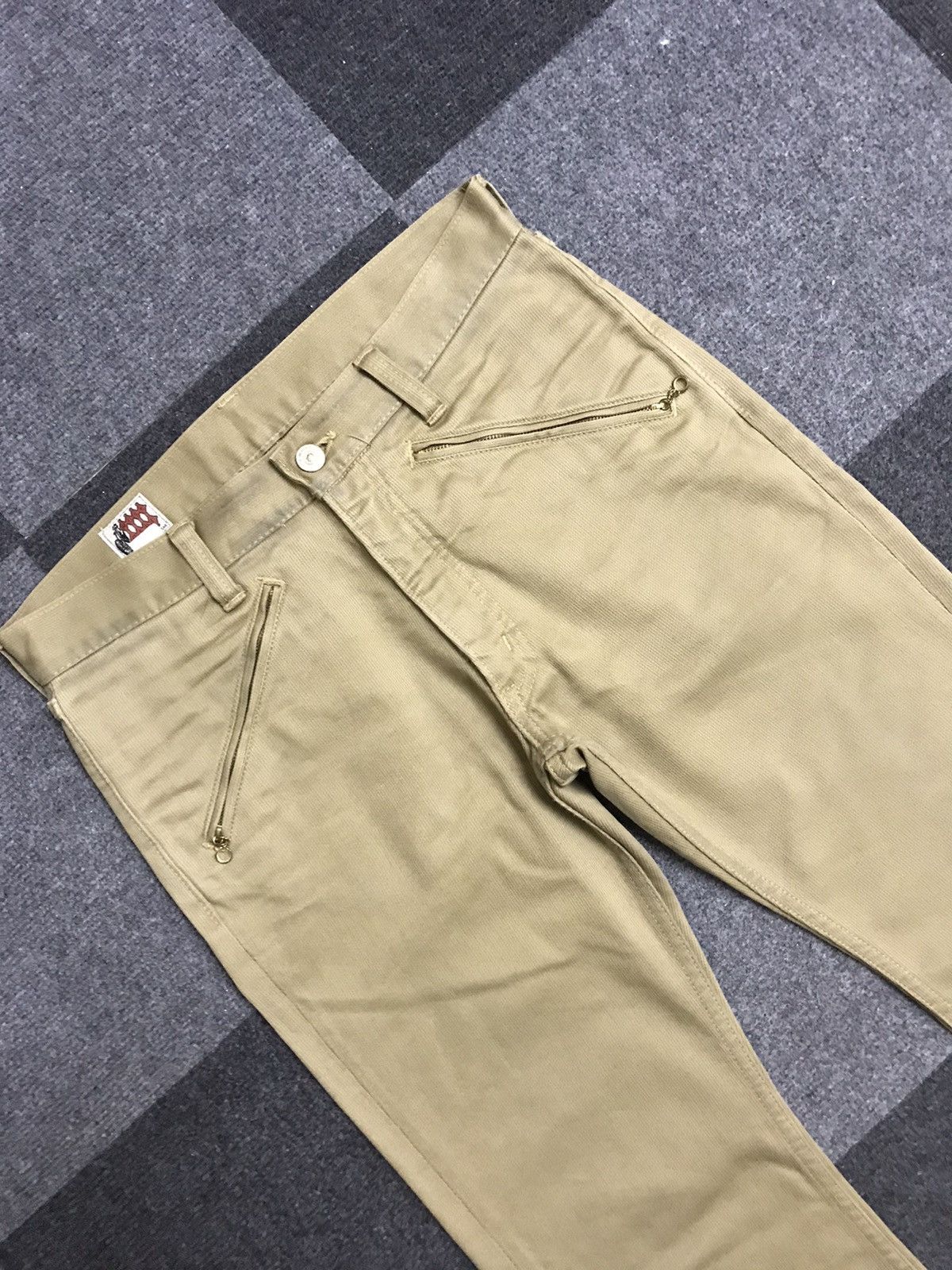 Japanese Brand FLARE 💥 WEST RIDE Chopper Japan Westerner Biker Pant Size US 30 / EU 46 - 6 Thumbnail