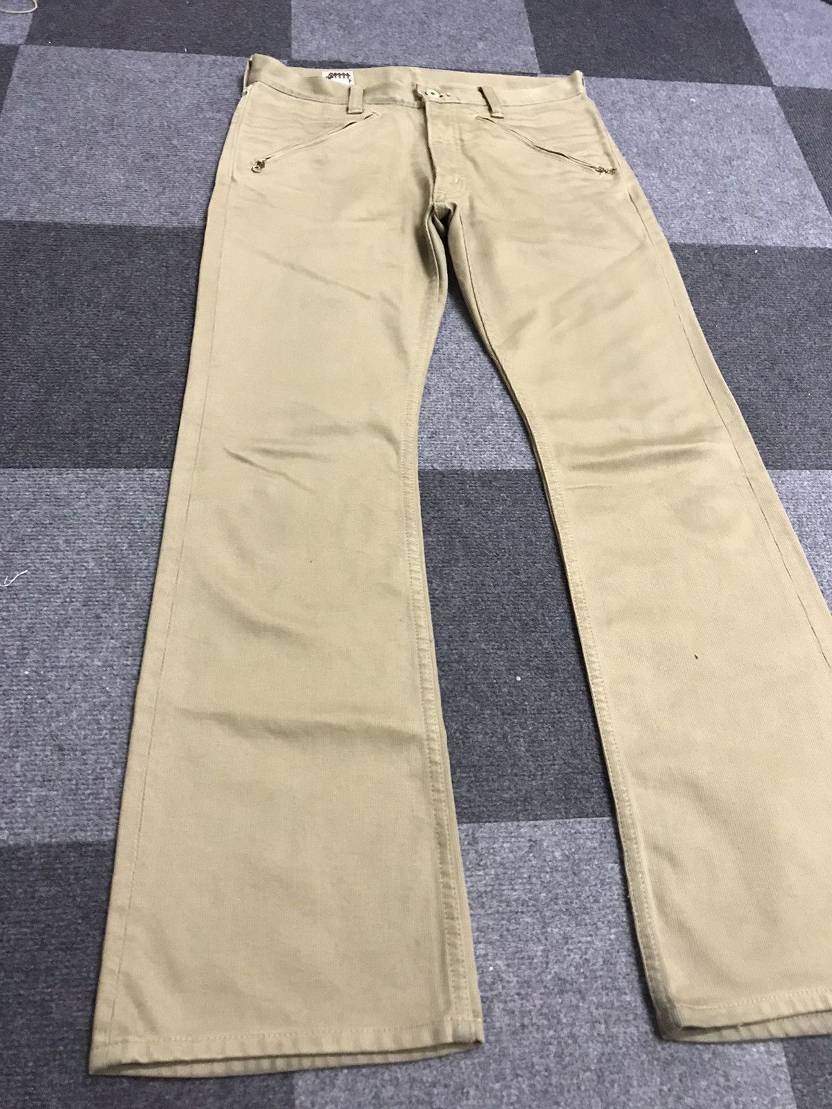 Japanese Brand FLARE 💥 WEST RIDE Chopper Japan Westerner Biker Pant Size US 30 / EU 46 - 4 Thumbnail