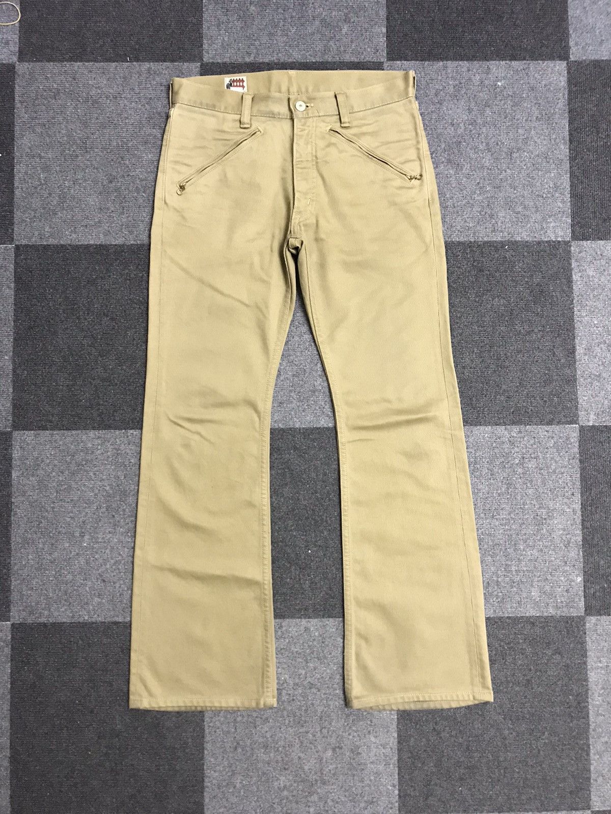 Japanese Brand FLARE 💥 WEST RIDE Chopper Japan Westerner Biker Pant Size US 30 / EU 46 - 5 Thumbnail