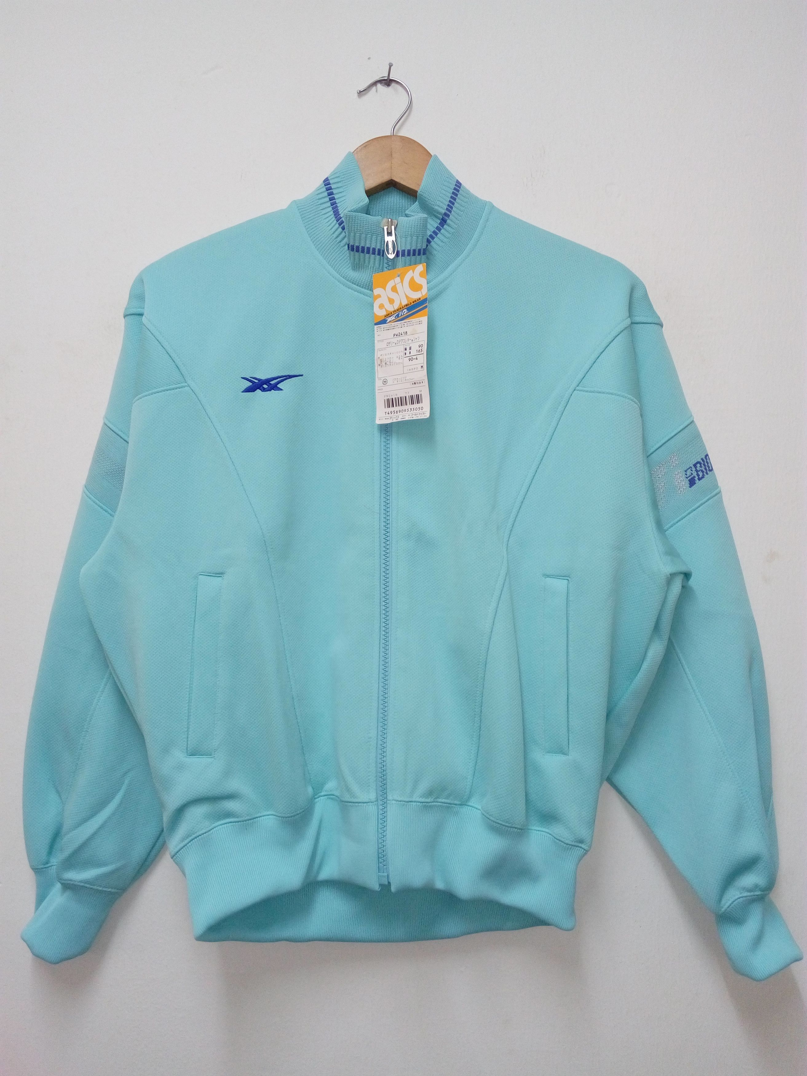 Asics × Japanese Brand × Vintage VINTAGE ASICS JACKET NEW WITH TAGS Size US M / EU 48-50 / 2 - 1 Thumbnail