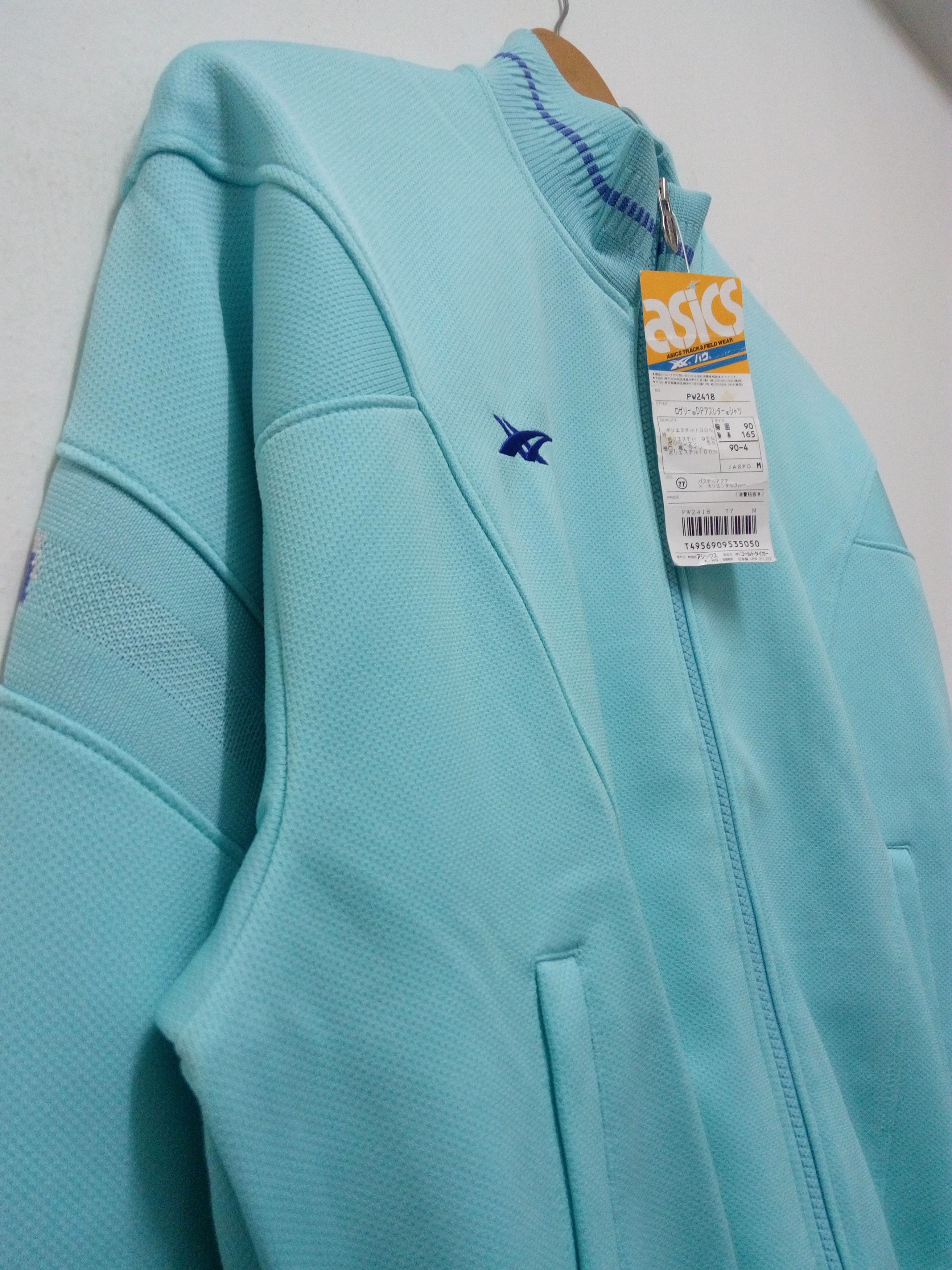 Asics × Japanese Brand × Vintage VINTAGE ASICS JACKET NEW WITH TAGS Size US M / EU 48-50 / 2 - 3 Thumbnail