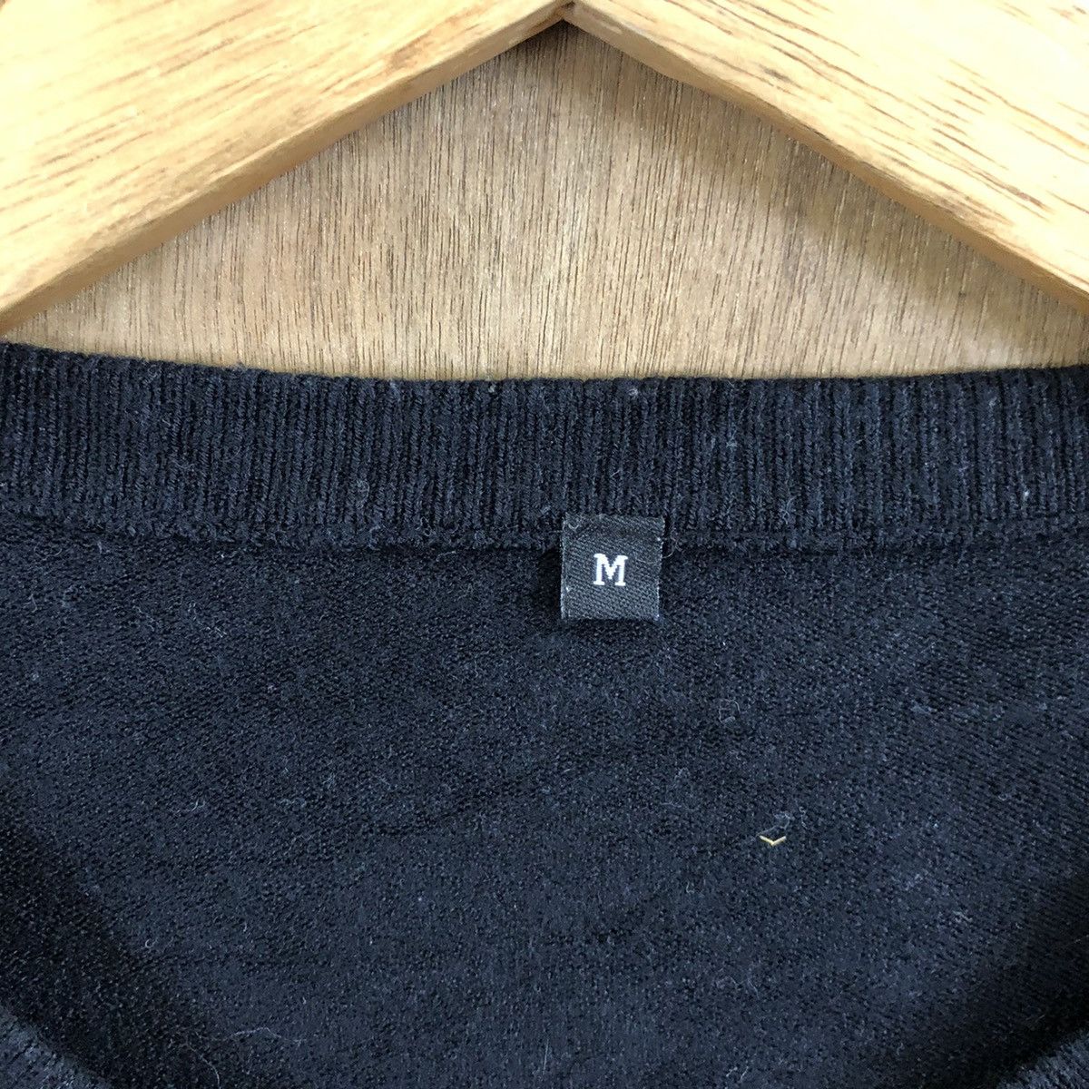 Homespun Knitwear Japanese Brand Black Cardigan Knitwear #168 Size US S / EU 44-46 / 1 - 5 Thumbnail
