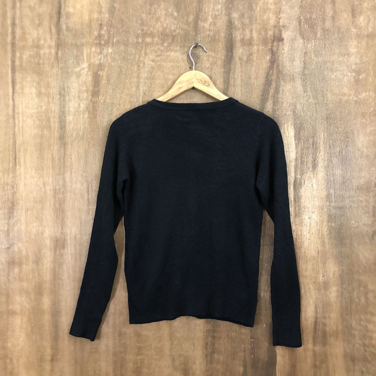 Homespun Knitwear Japanese Brand Black Cardigan Knitwear #168 Size US S / EU 44-46 / 1 - 7 Thumbnail