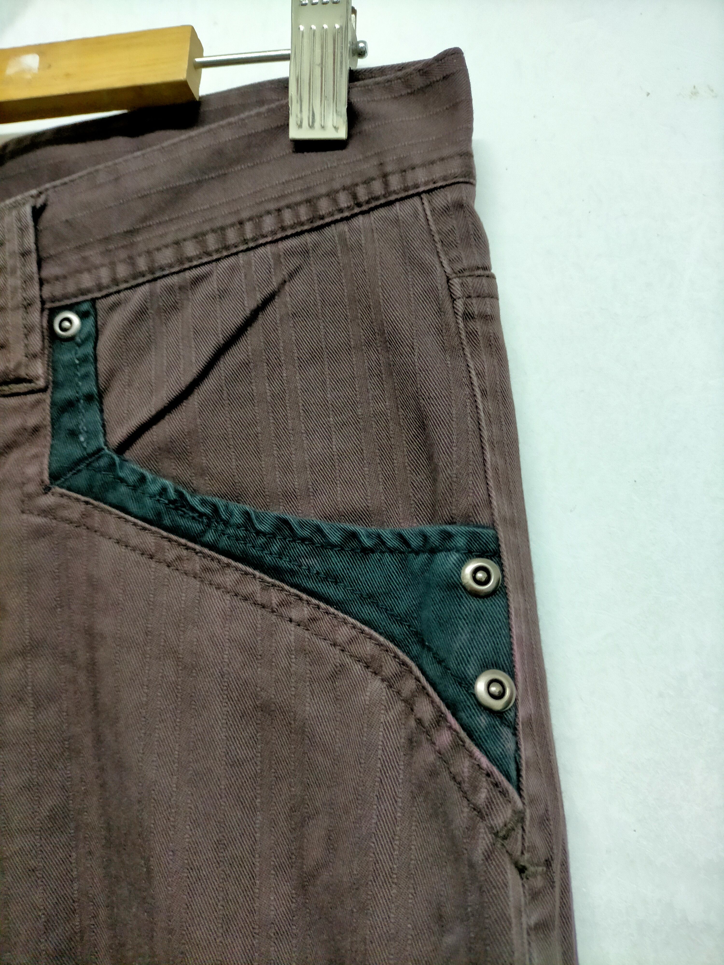 Japanese Brand Deep Thanks Cargo Pants Size US 30 / EU 46 - 8 Thumbnail