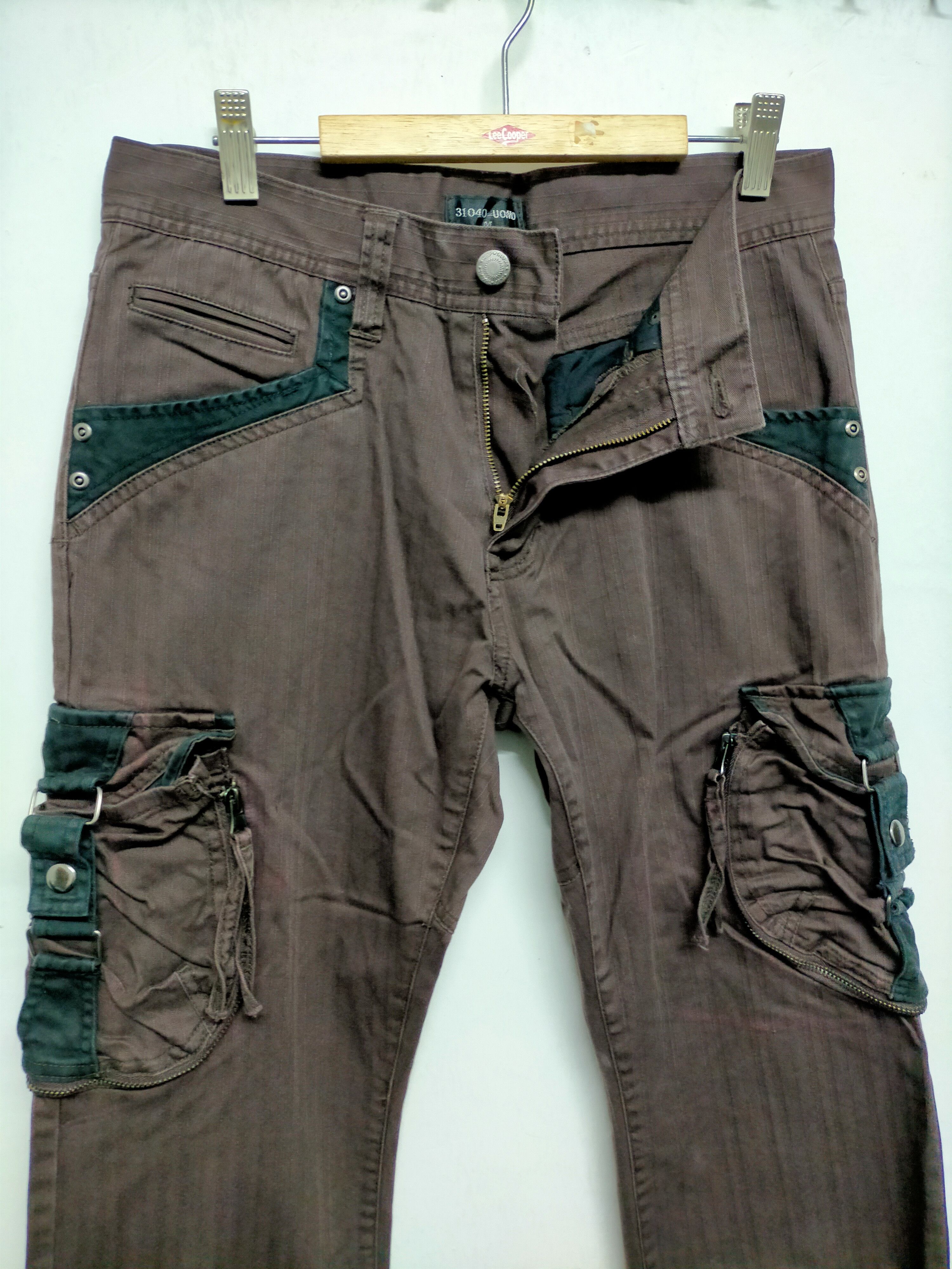 Japanese Brand Deep Thanks Cargo Pants Size US 30 / EU 46 - 4 Thumbnail