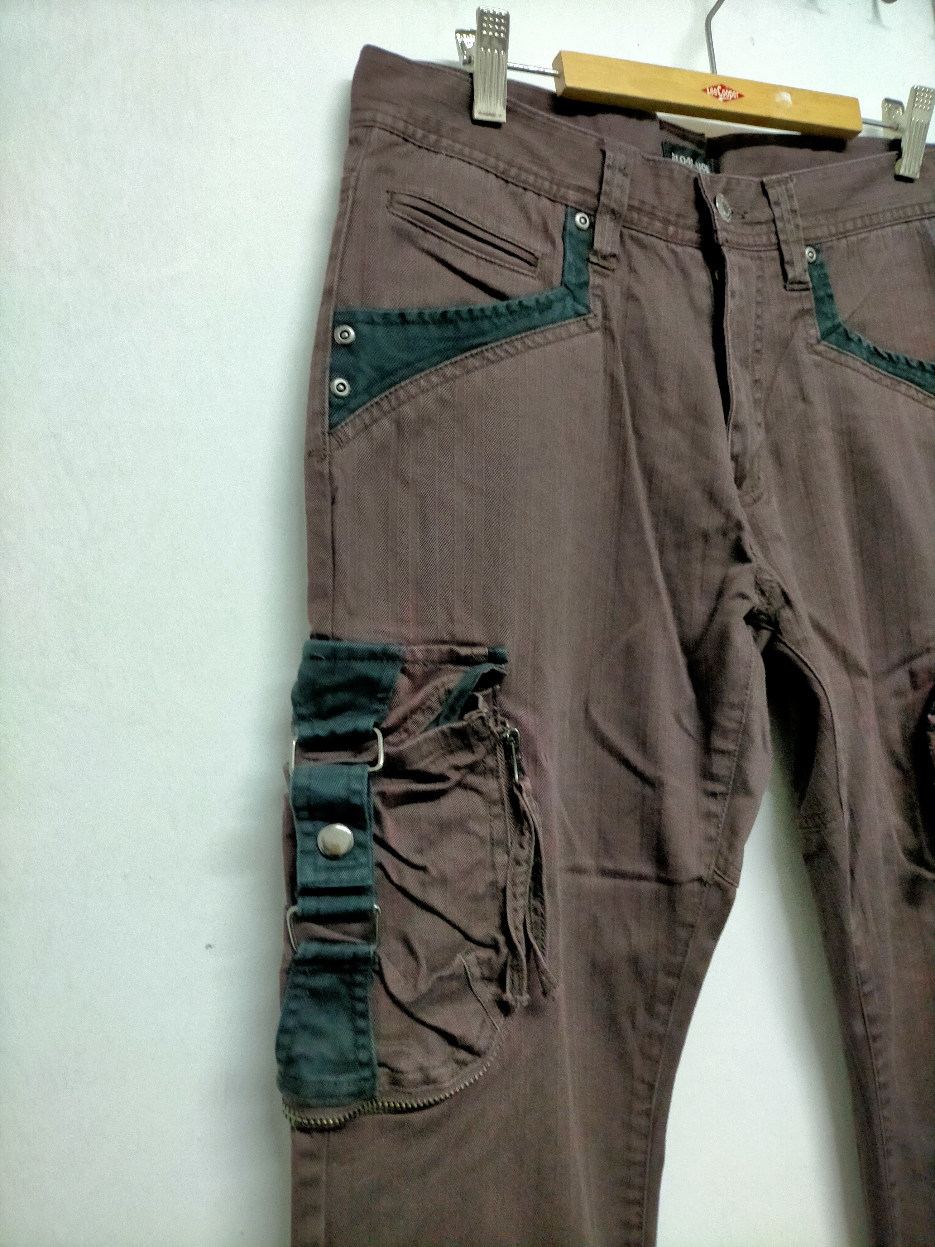 Japanese Brand Deep Thanks Cargo Pants Size US 30 / EU 46 - 6 Thumbnail