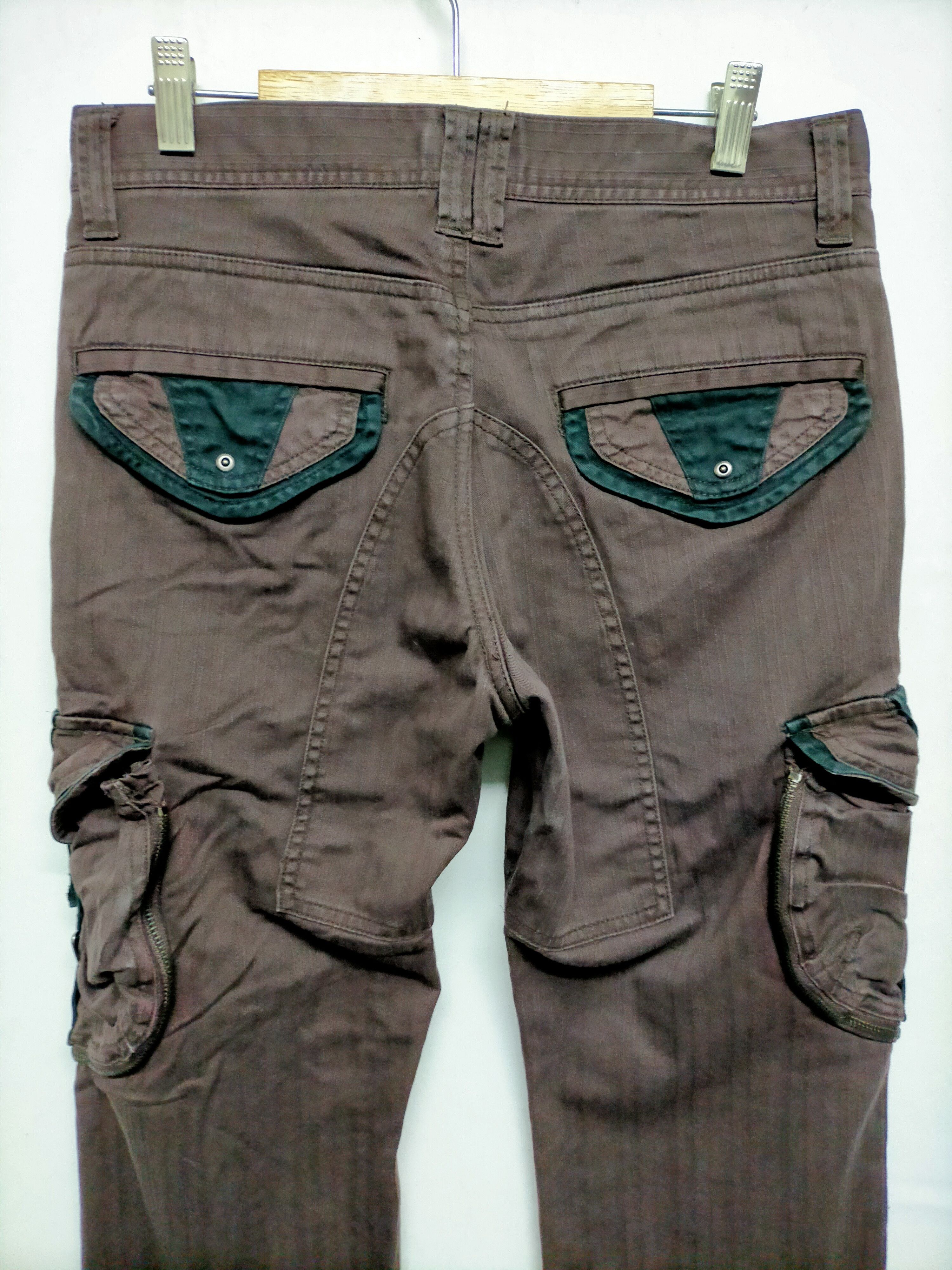 Japanese Brand Deep Thanks Cargo Pants Size US 30 / EU 46 - 10 Thumbnail