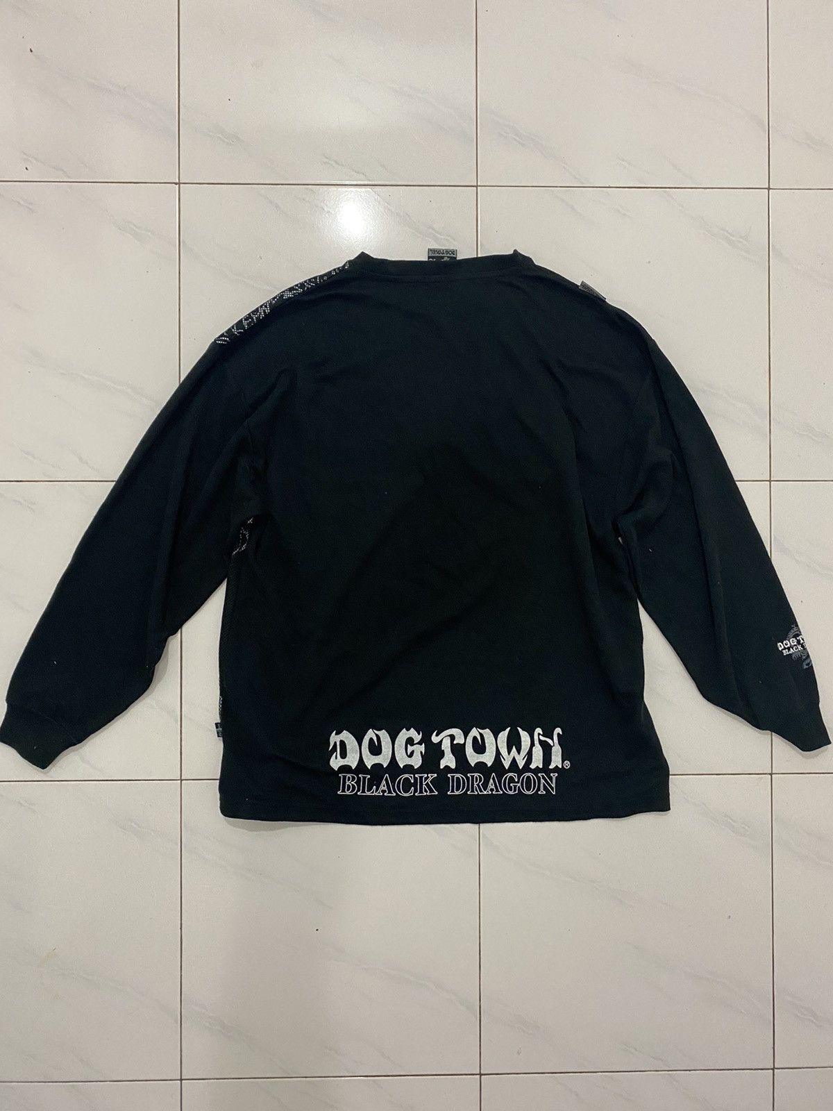 Dogtown Y2K Dogtown Black Dragon Embroid Printed Sweatshirt Size US XL / EU 56 / 4 - 10 Thumbnail