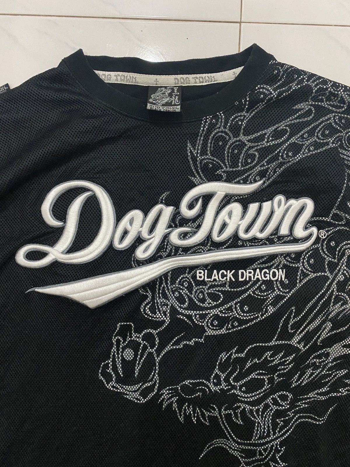 Dogtown Y2K Dogtown Black Dragon Embroid Printed Sweatshirt Size US XL / EU 56 / 4 - 7 Thumbnail