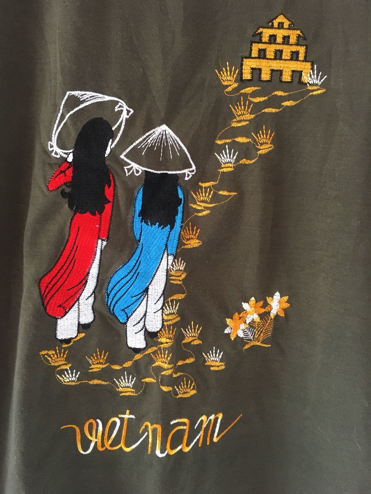 Vintage Vintage Embroidered Vietnam Girls Size US L / EU 52-54 / 3 - 2 Thumbnail