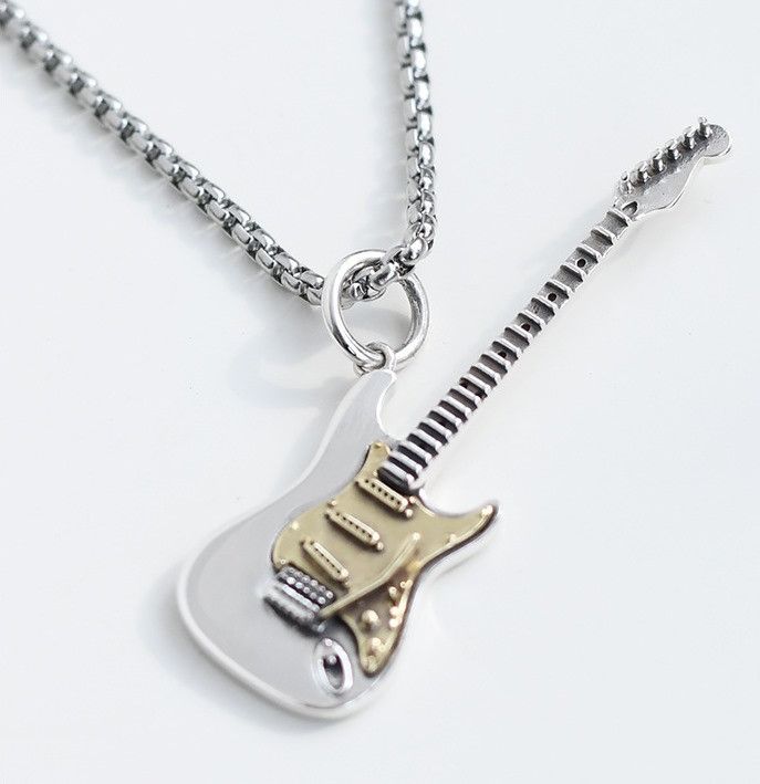 Jewelry 💥Guitar Ring & Pendant Necklace💥 Size ONE SIZE - 4 Thumbnail