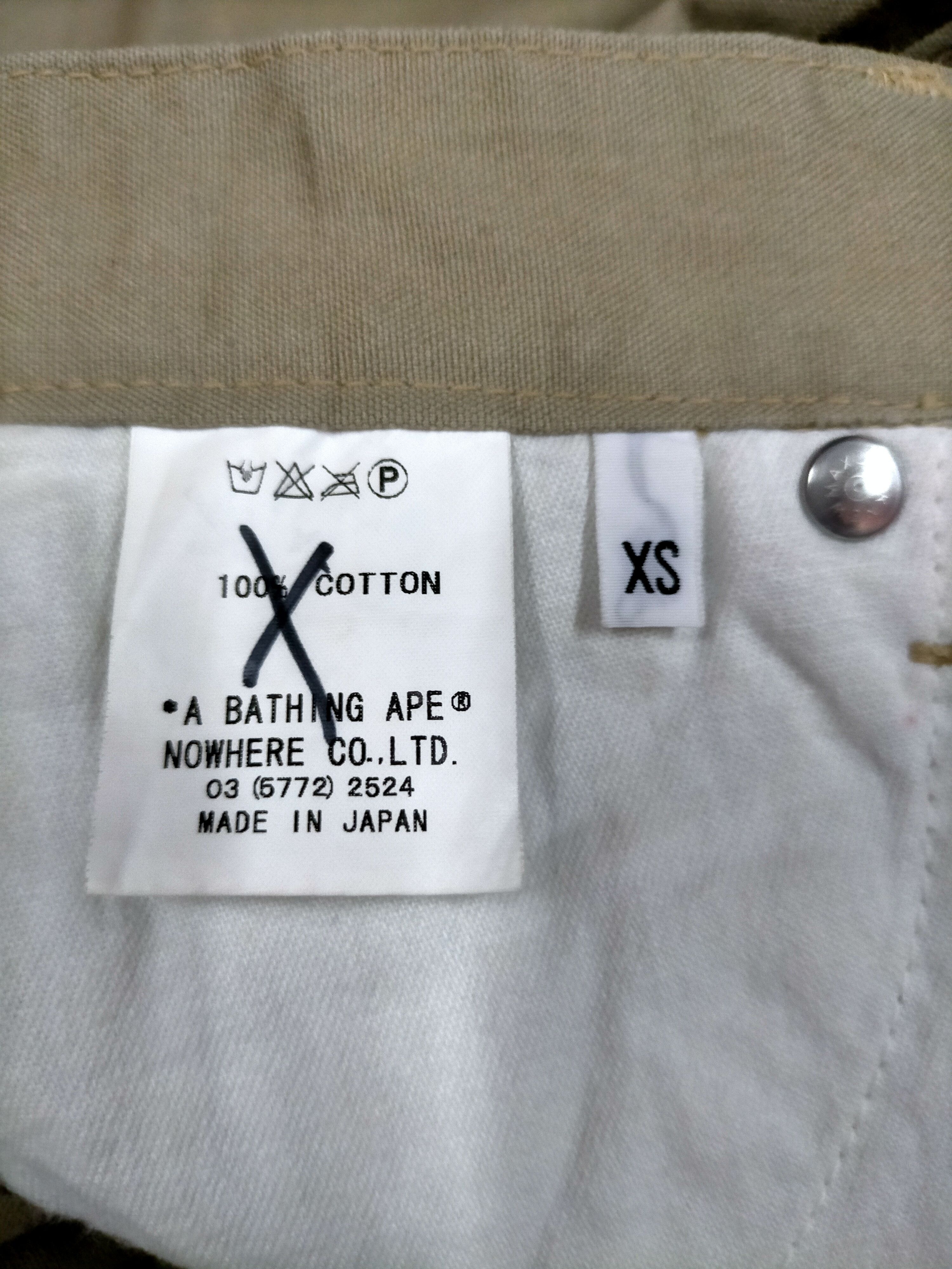 Bape Made in japan Bathing Ape Casual Pants Size US 27 - 7 Thumbnail