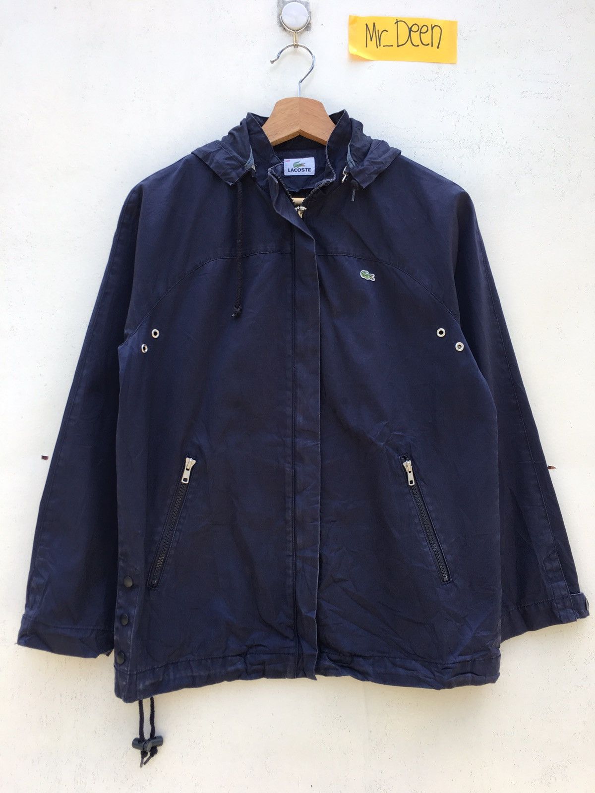 Lacoste Lacoste Zip Up and Buttons Windbreaker/ Jacket Size US M / EU 48-50 / 2 - 2 Thumbnail