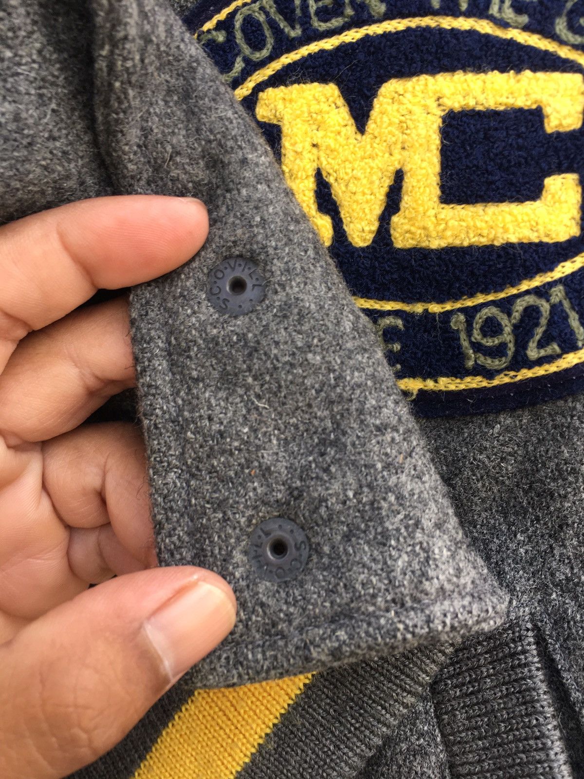 McGregor Rare Vintage 80s McGregor 100% Varsity Wool Jacket Size US L / EU 52-54 / 3 - 15 Thumbnail