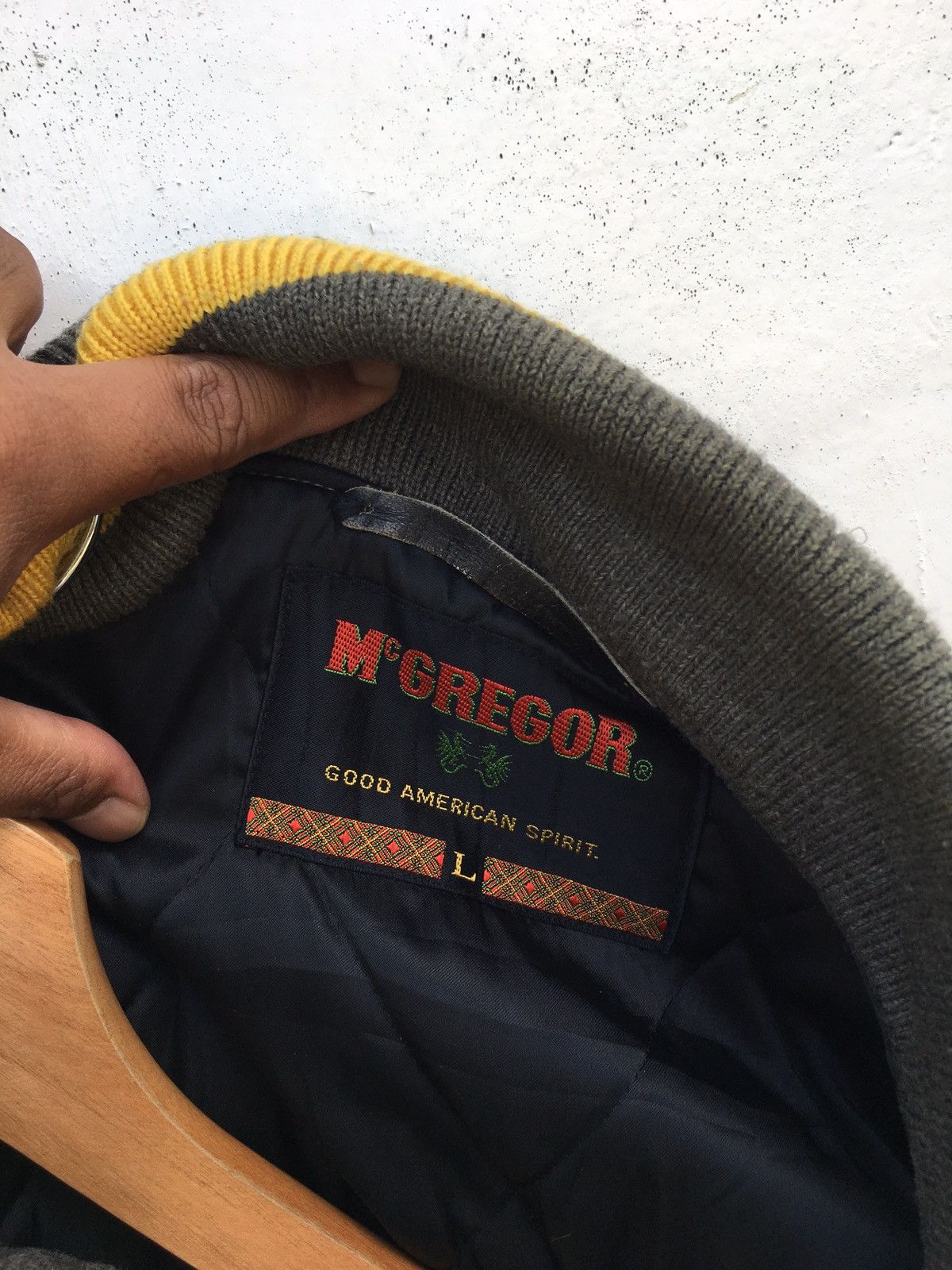 McGregor Rare Vintage 80s McGregor 100% Varsity Wool Jacket Size US L / EU 52-54 / 3 - 14 Thumbnail
