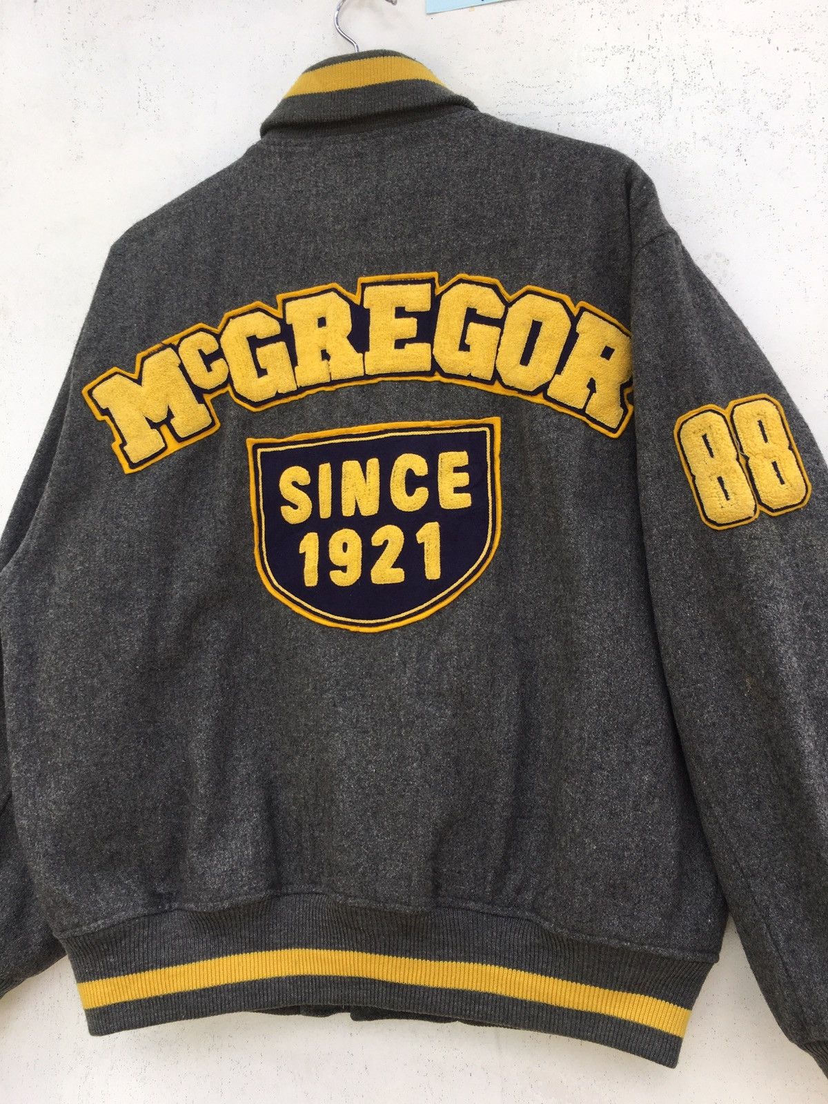 McGregor Rare Vintage 80s McGregor 100% Varsity Wool Jacket Size US L / EU 52-54 / 3 - 6 Thumbnail