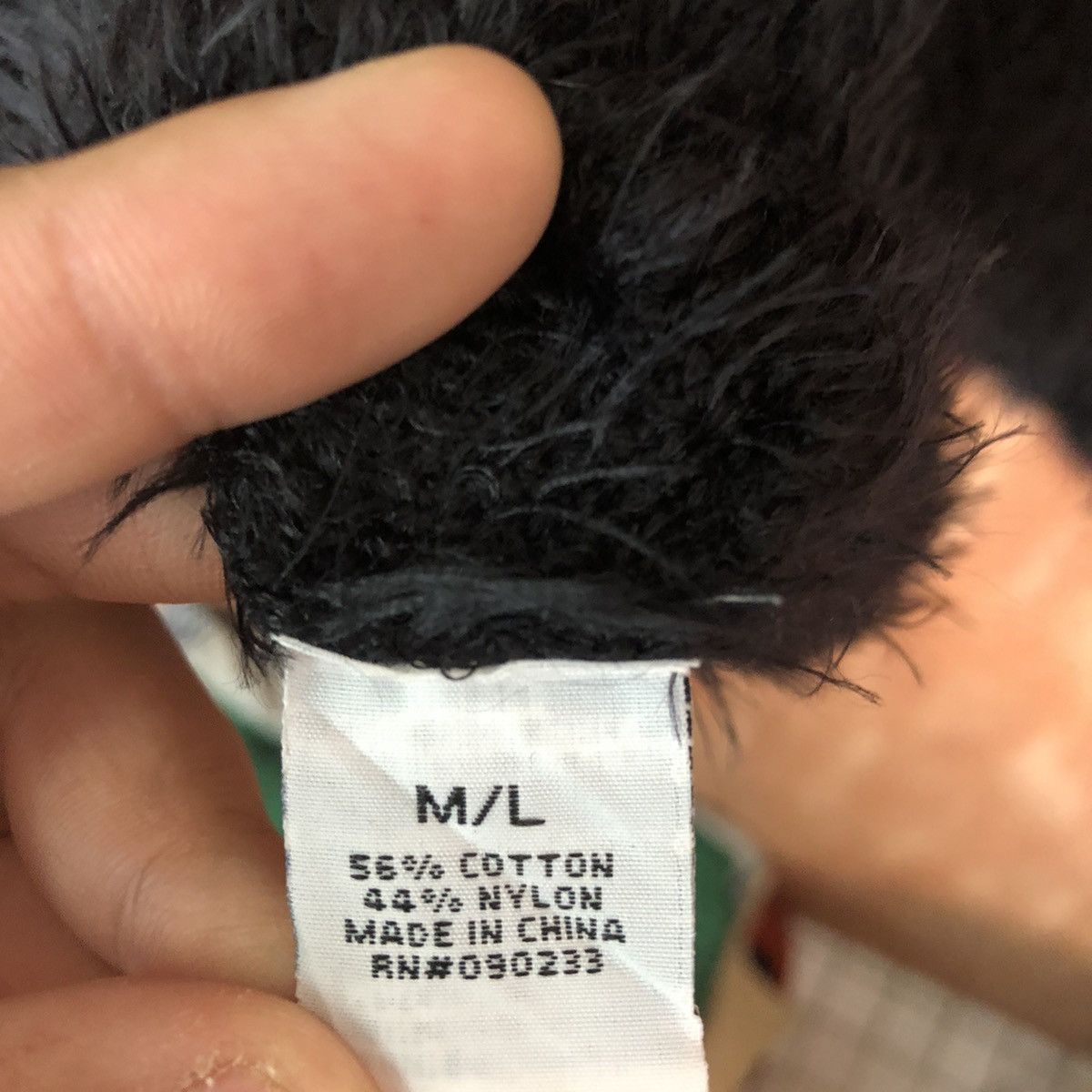 Homespun Knitwear Roxy Black Mohair Cardigan Knitwear Size US M / EU 48-50 / 2 - 10 Thumbnail