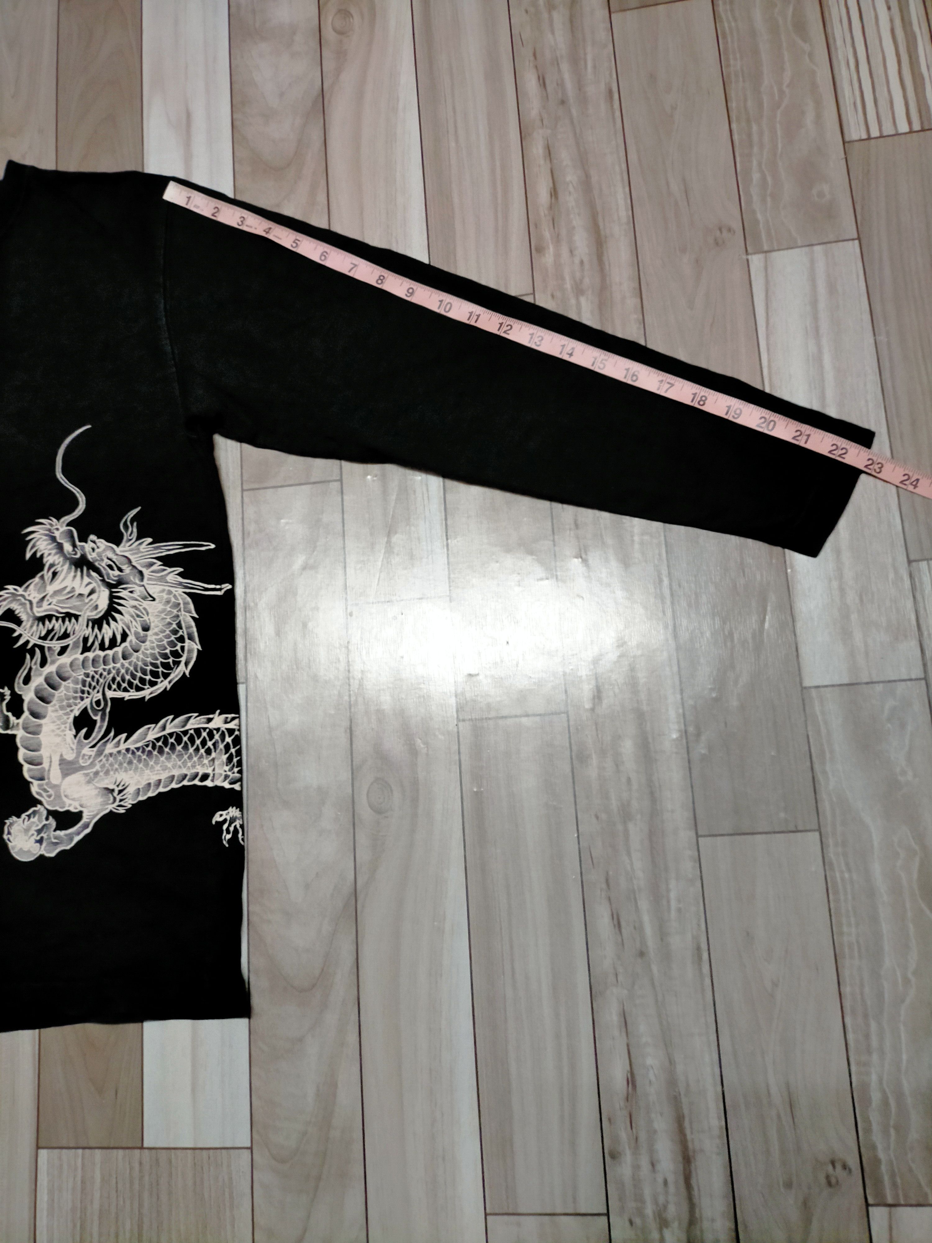 Japanese Brand Dragon Embroidery long sleeve tee Size US M / EU 48-50 / 2 - 12 Thumbnail