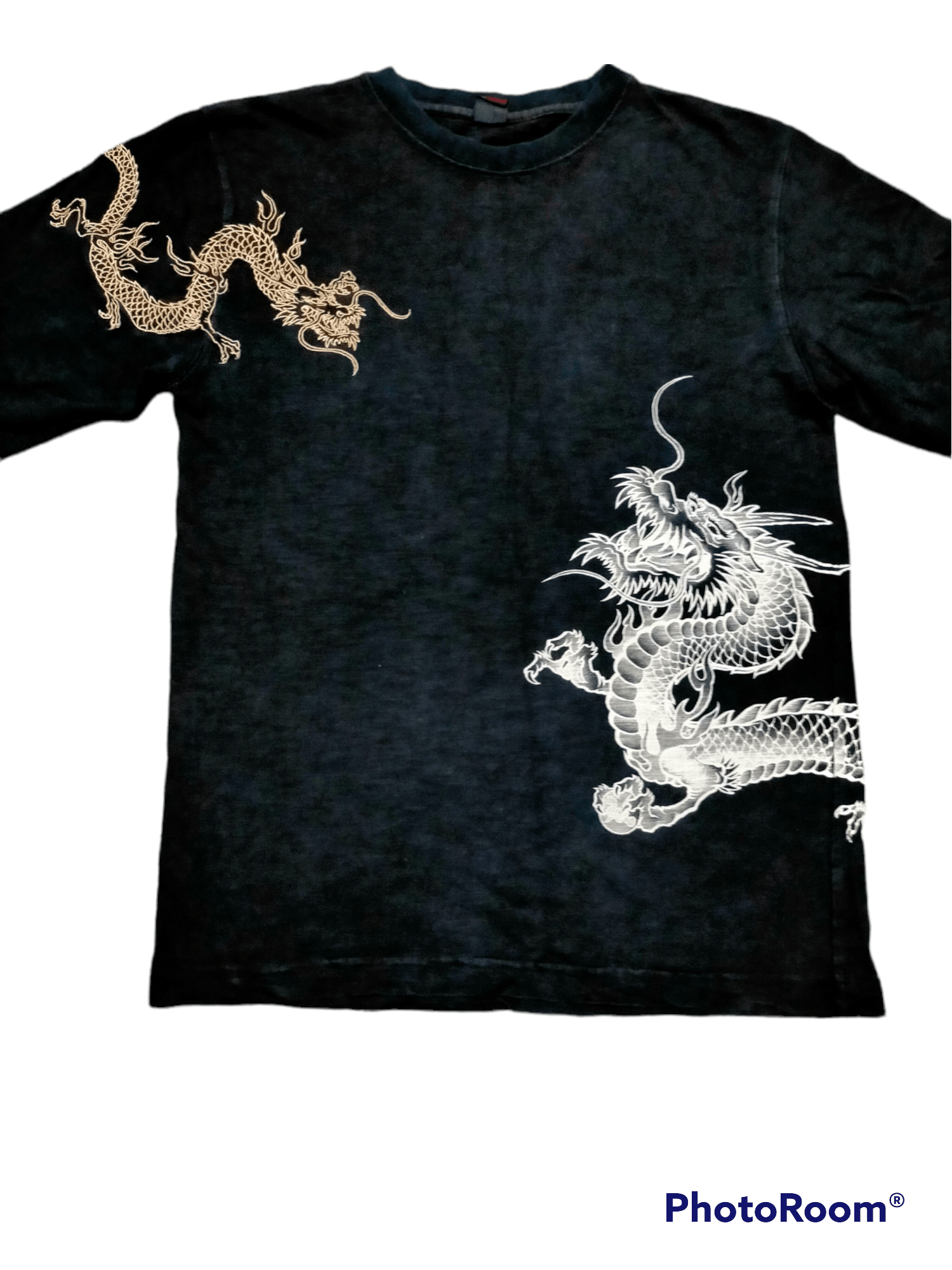 Japanese Brand Dragon Embroidery long sleeve tee Size US M / EU 48-50 / 2 - 8 Thumbnail