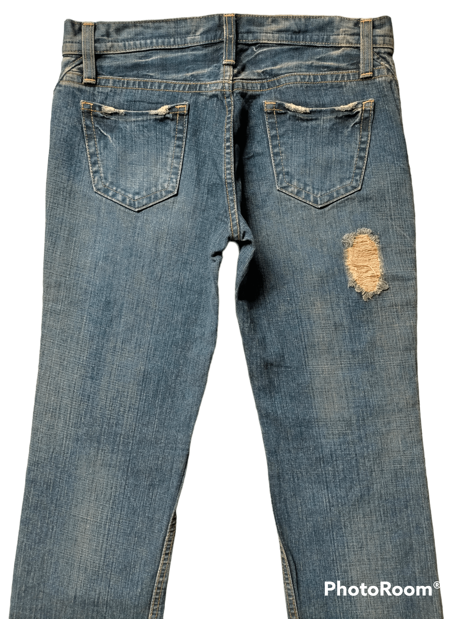 Japanese Brand Flare jeans Japanese Low rise denim boot cut Size 32" / US 10 / IT 46 - 16 Thumbnail