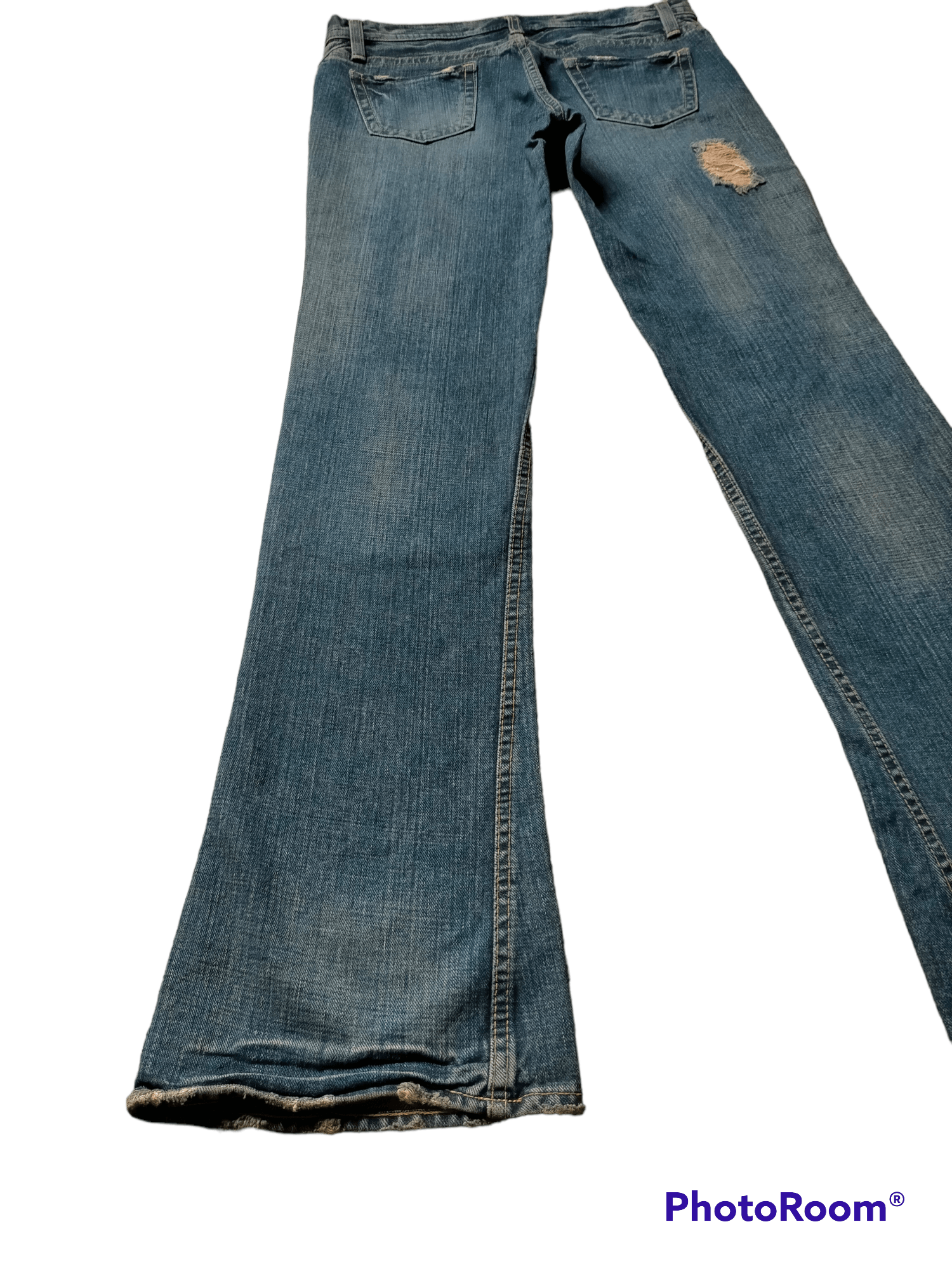 Japanese Brand Flare jeans Japanese Low rise denim boot cut Size 32" / US 10 / IT 46 - 13 Thumbnail