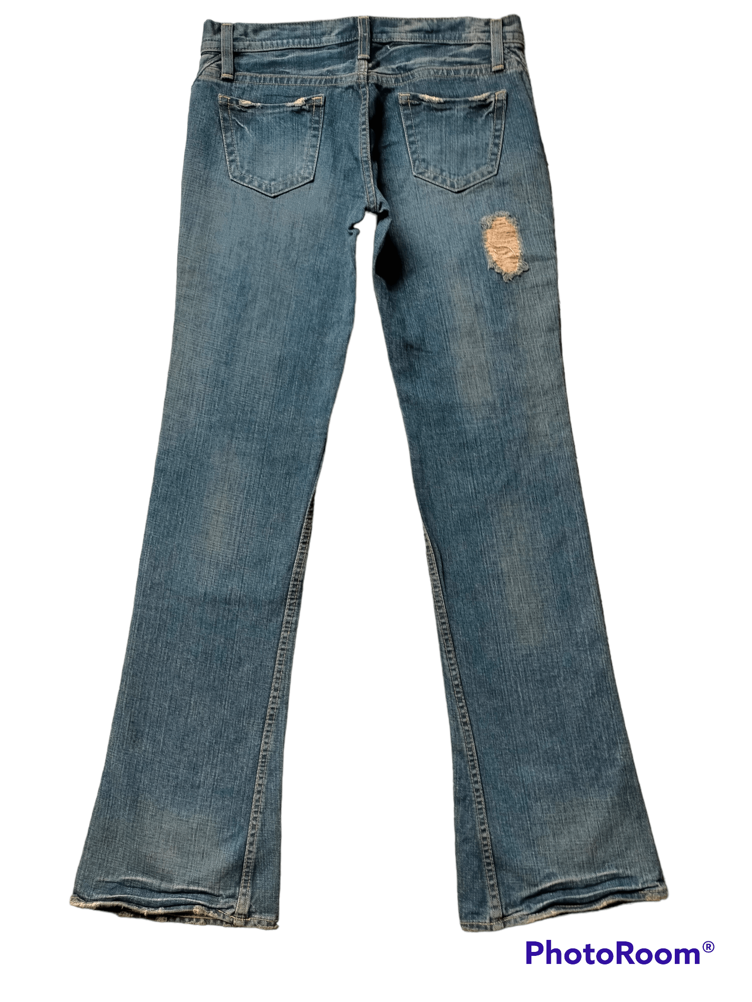 Japanese Brand Flare jeans Japanese Low rise denim boot cut Size 32" / US 10 / IT 46 - 15 Thumbnail