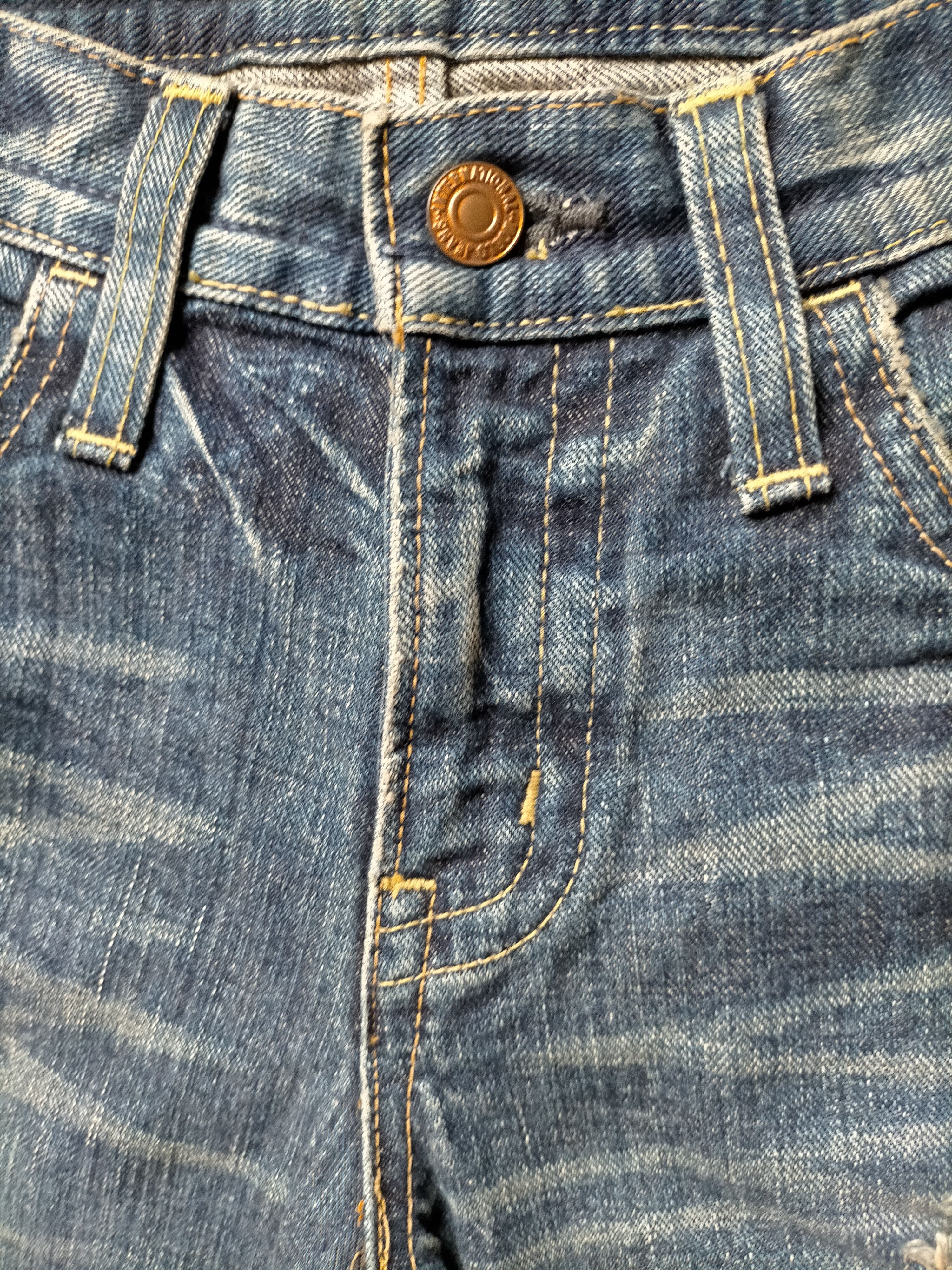 Japanese Brand Flare jeans Japanese Low rise denim boot cut Size 32" / US 10 / IT 46 - 25 Thumbnail