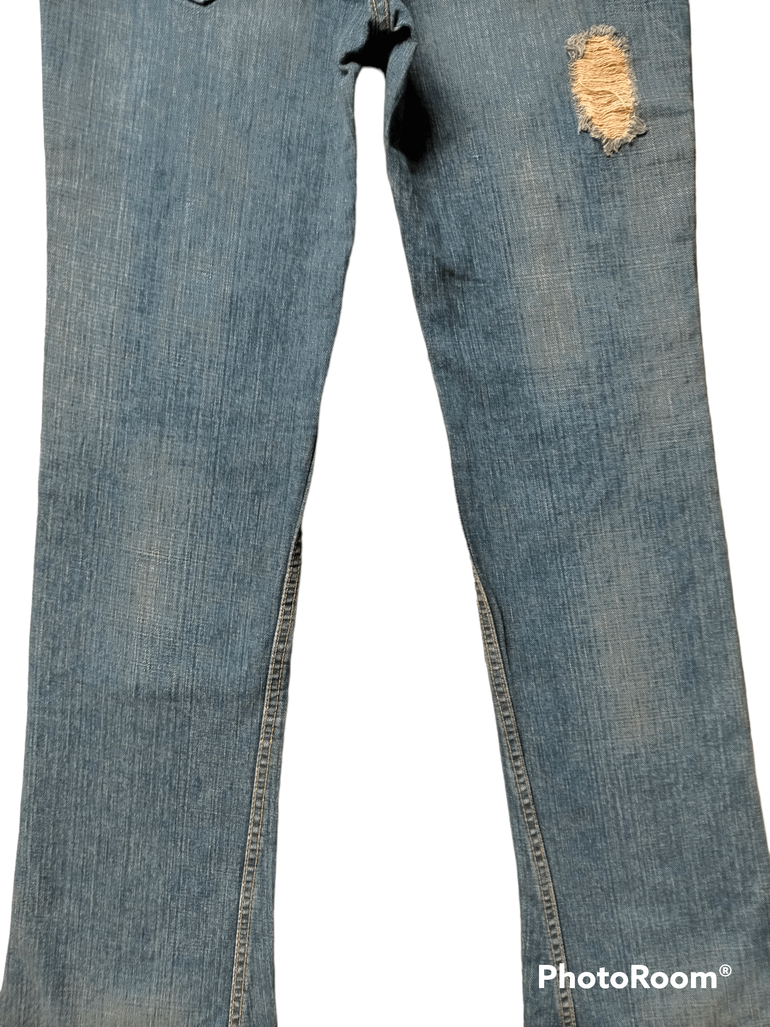 Japanese Brand Flare jeans Japanese Low rise denim boot cut Size 32" / US 10 / IT 46 - 20 Thumbnail