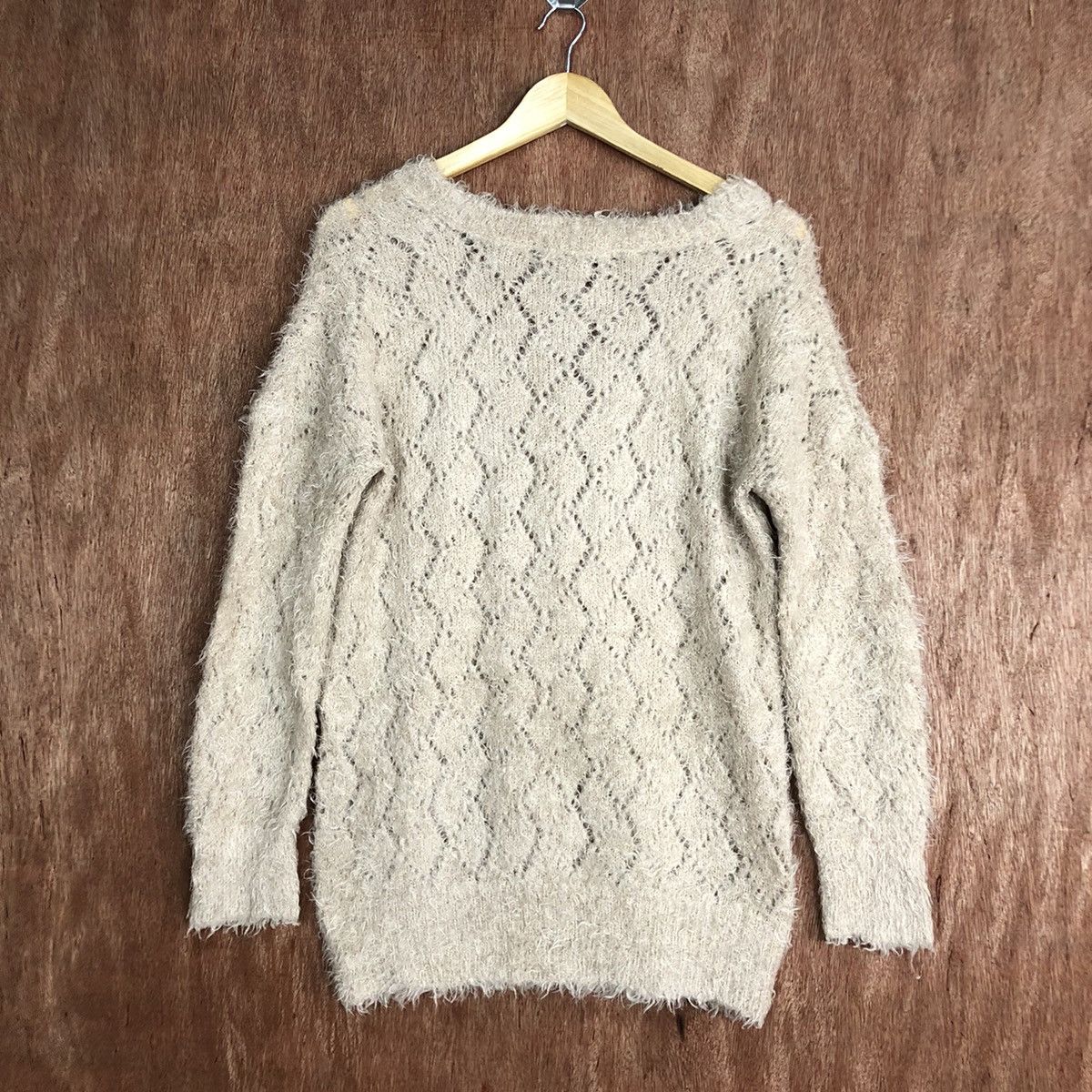 Japanese Brand Comfo-Strain Tokyo Mohair Cardigan Knitwear #0421 Size US M / EU 48-50 / 2 - 11 Thumbnail