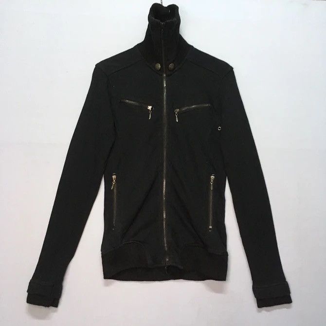 Japanese Brand VR Vola Rumore Zipper Turtleneck Crop Sweater Size US XS / EU 42 / 0 - 1 Thumbnail