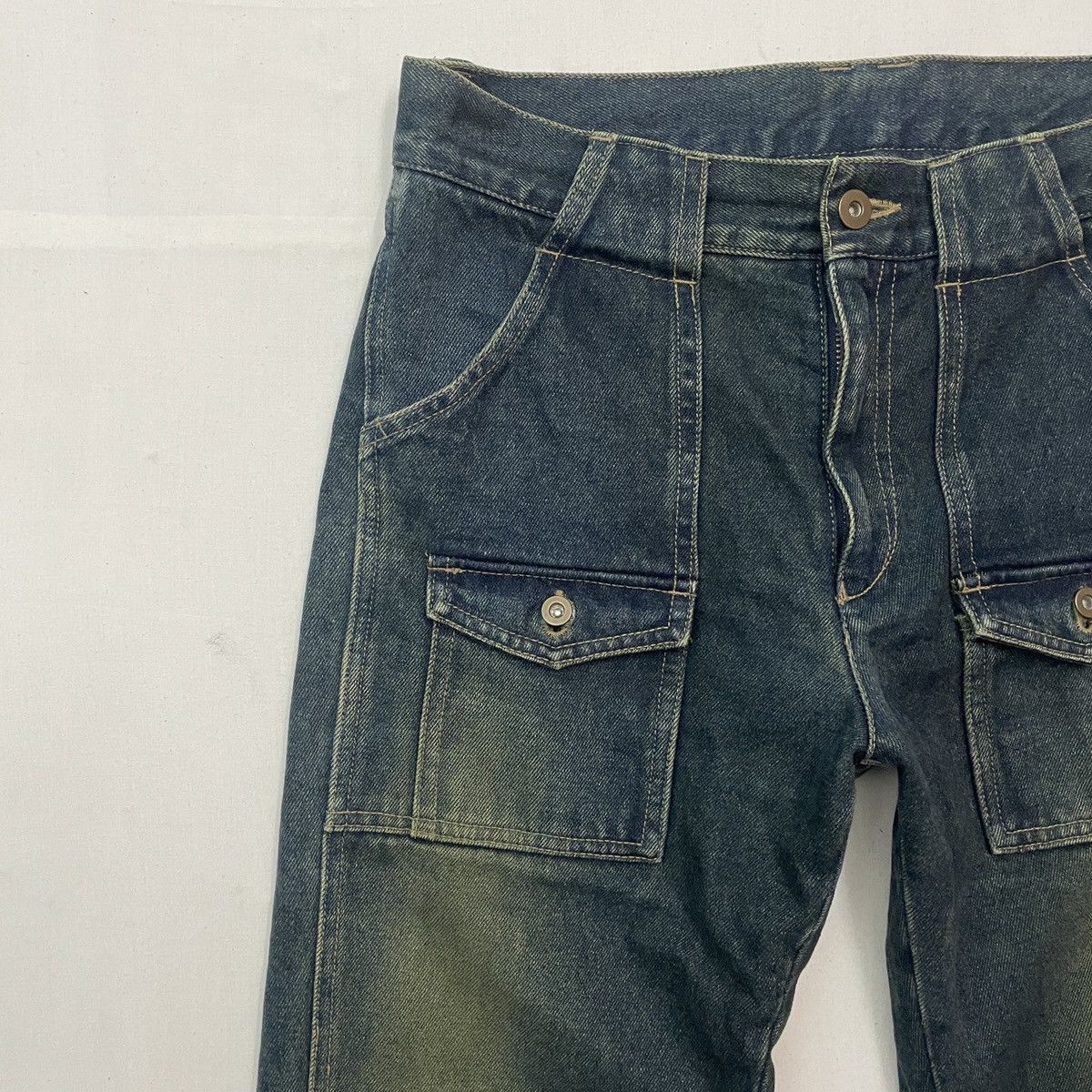 Comme Ca Ism Vintage‼️ COMMA CA Workware Bush Jeans Denim Pants Size US 31 - 3 Thumbnail