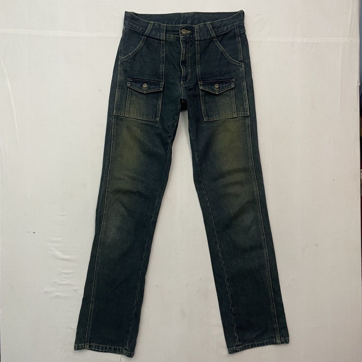 Comme Ca Ism Vintage‼️ COMMA CA Workware Bush Jeans Denim Pants Size US 31 - 1 Thumbnail