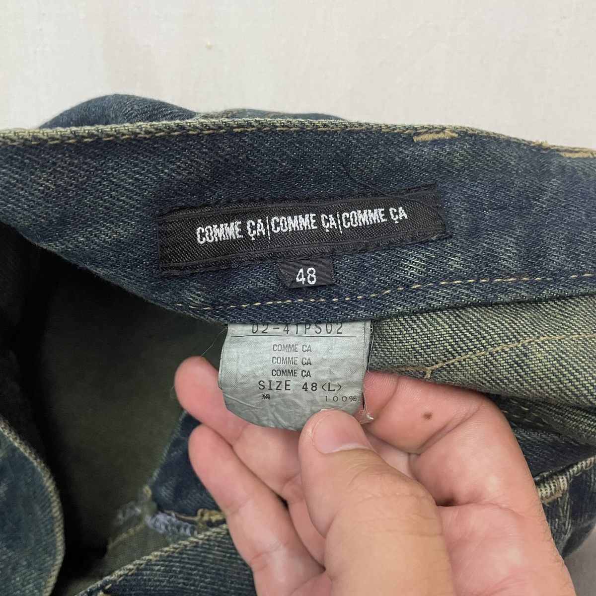Comme Ca Ism Vintage‼️ COMMA CA Workware Bush Jeans Denim Pants Size US 31 - 5 Thumbnail
