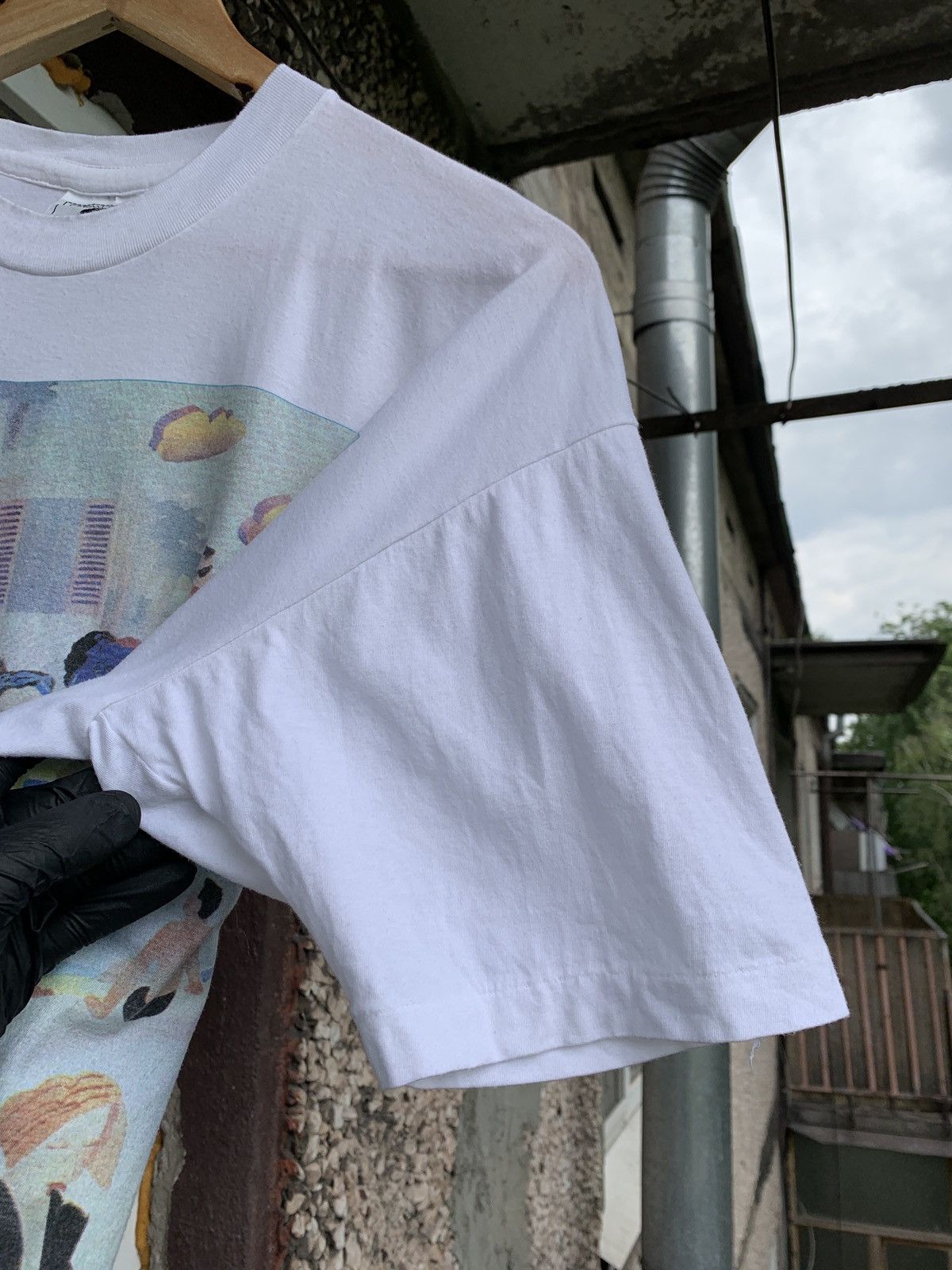 Vintage 1989 Vintage Cream Tea London Nick Orsborn Art Graphic Tee Size US XL / EU 56 / 4 - 22 Thumbnail