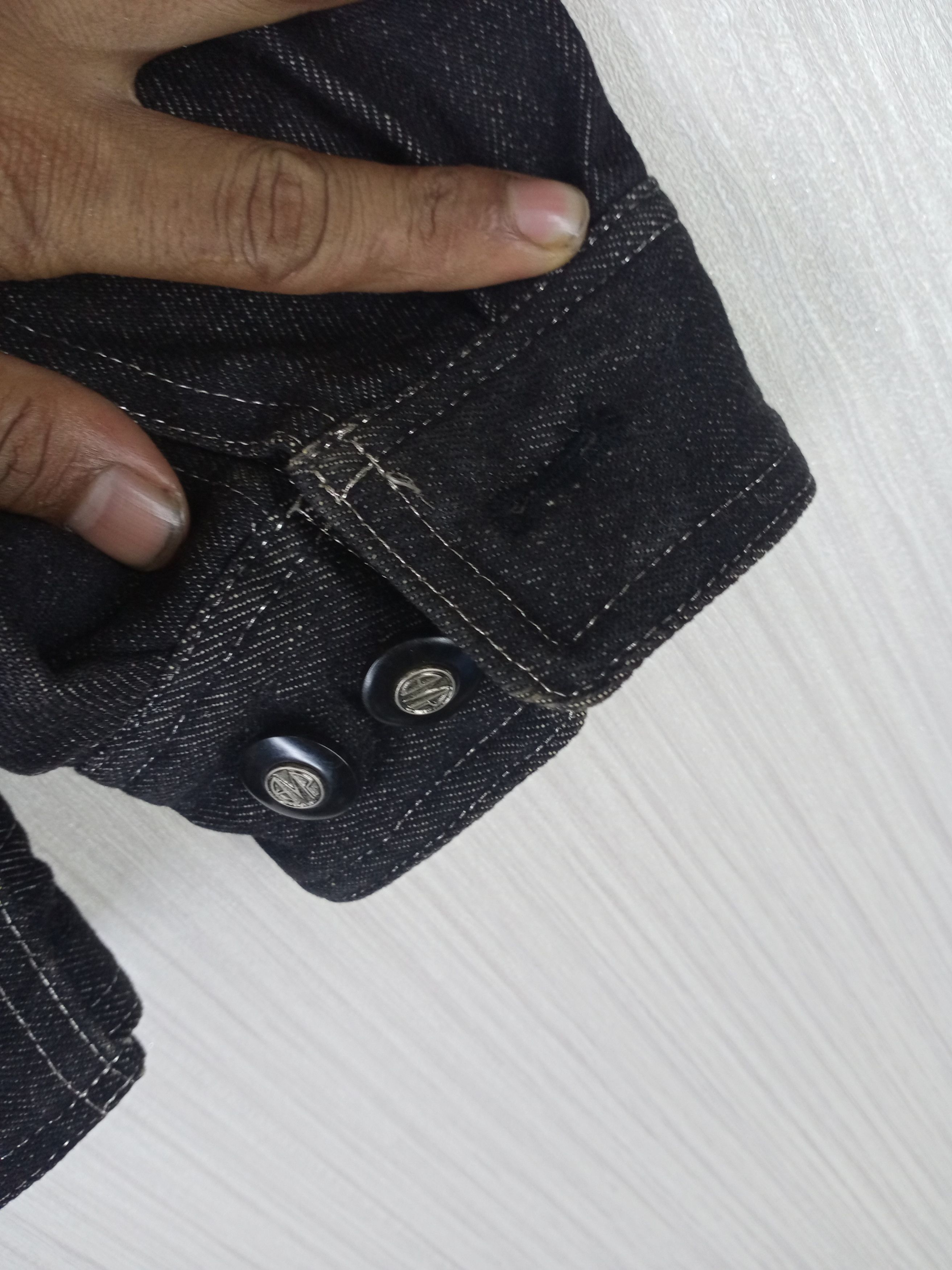 Japanese Brand Rare Vintage Black Pia Japanese Denim Jacket Size US L / EU 52-54 / 3 - 10 Thumbnail