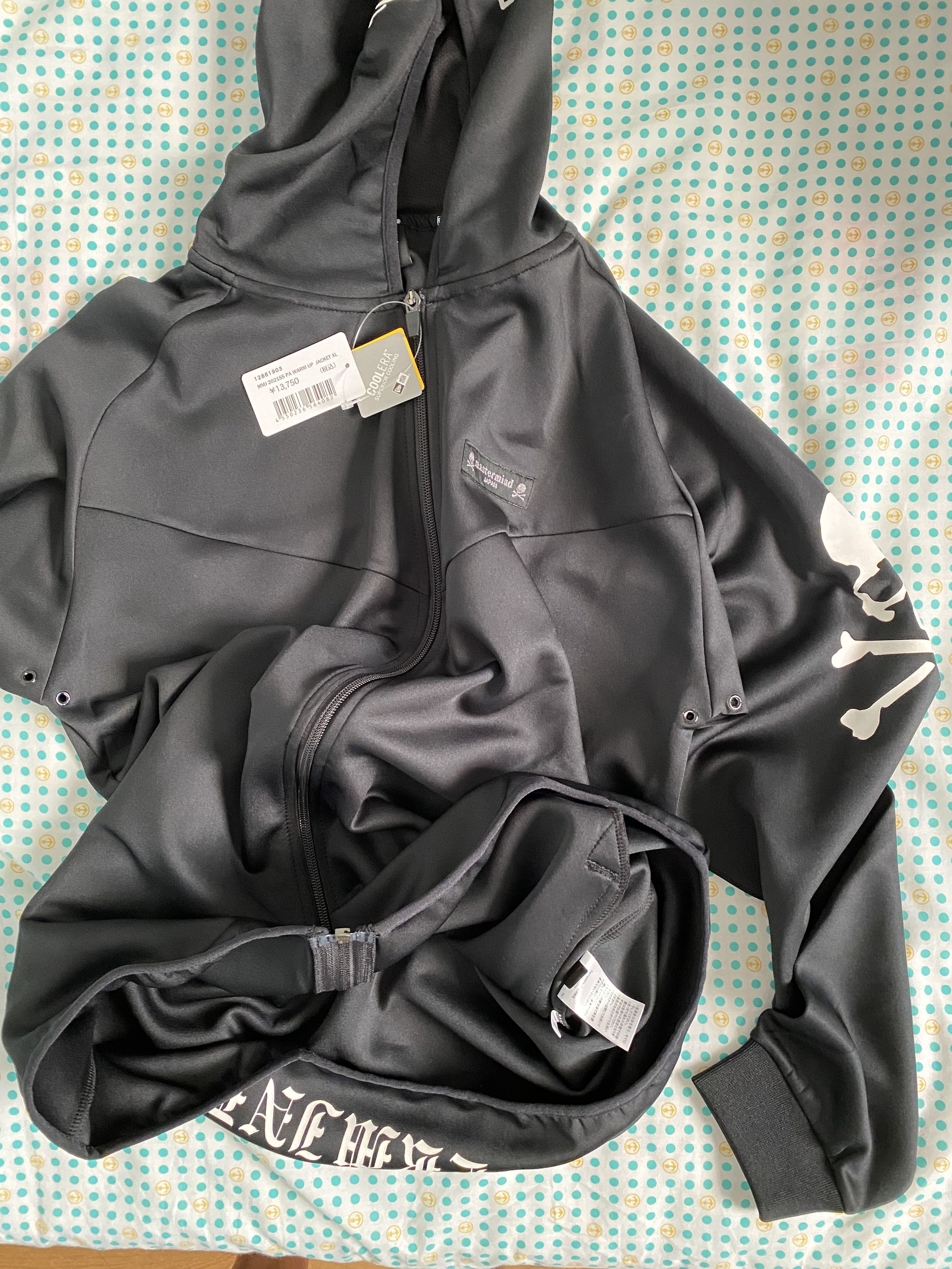 Mastermind Japan Mastermind x New Era Warm Up Zip Hoodie Size US XL / EU 56 / 4 - 6 Thumbnail