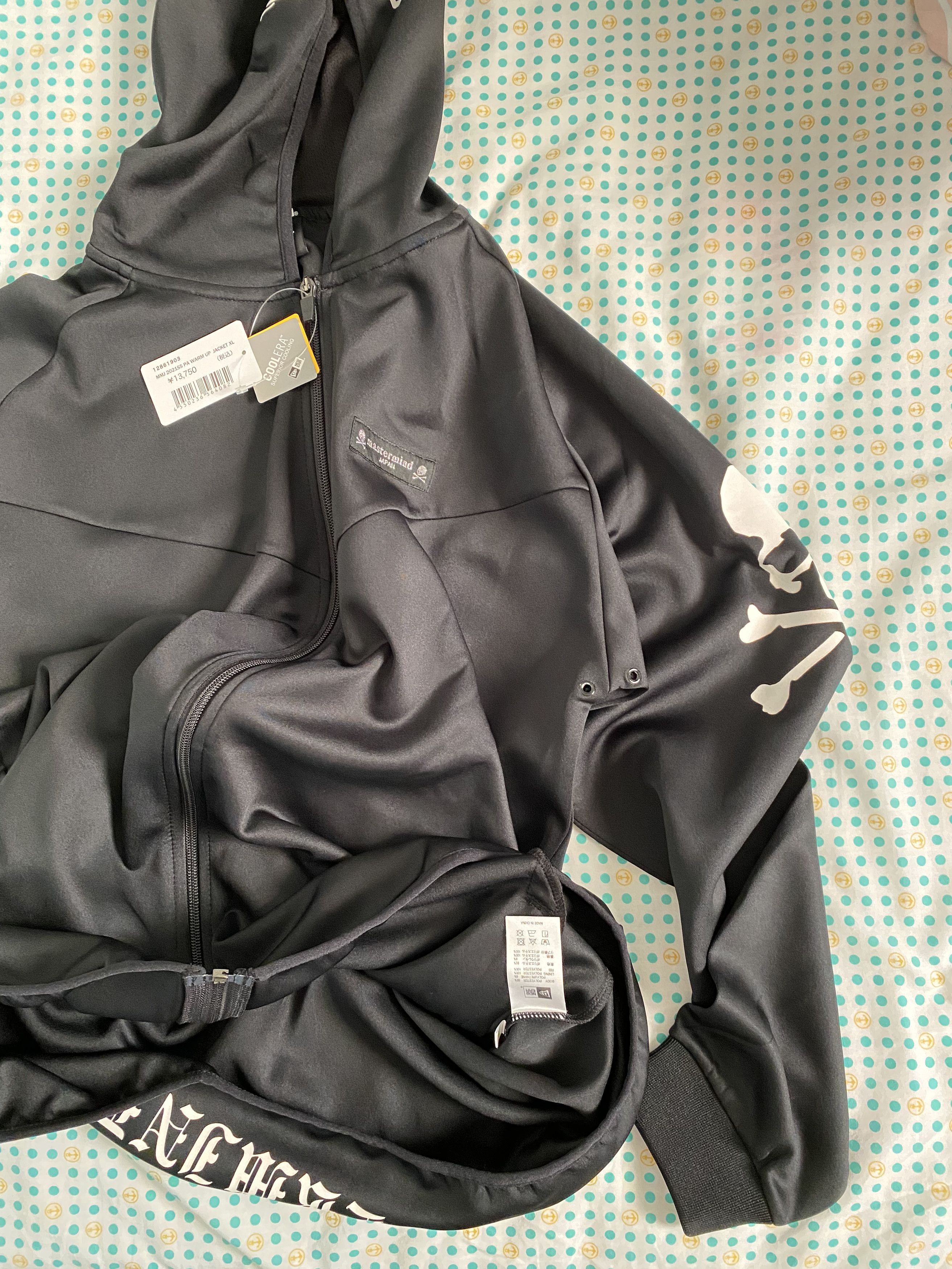 Mastermind Japan Mastermind x New Era Warm Up Zip Hoodie Size US XL / EU 56 / 4 - 5 Thumbnail