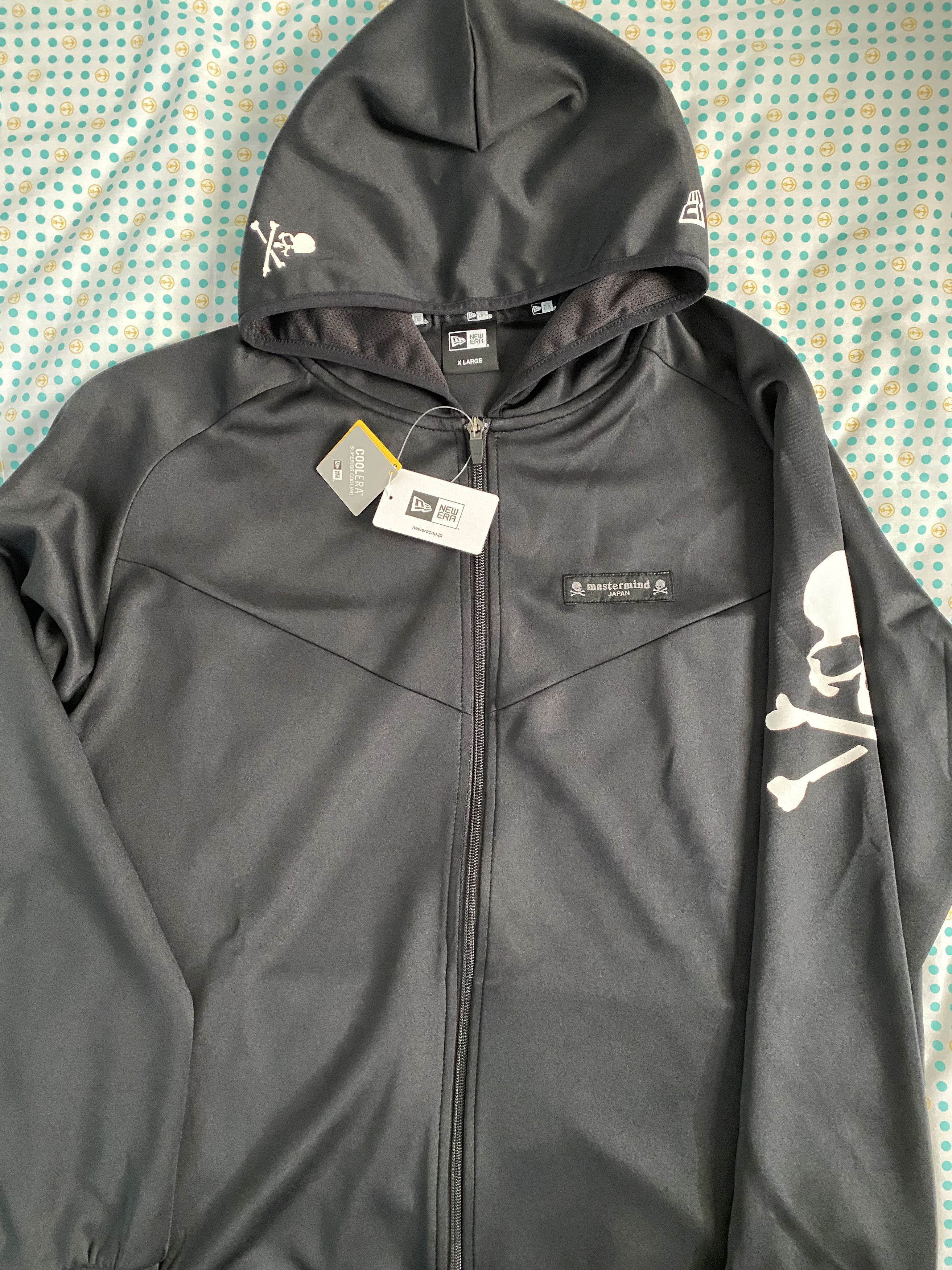 Mastermind Japan Mastermind x New Era Warm Up Zip Hoodie | Grailed