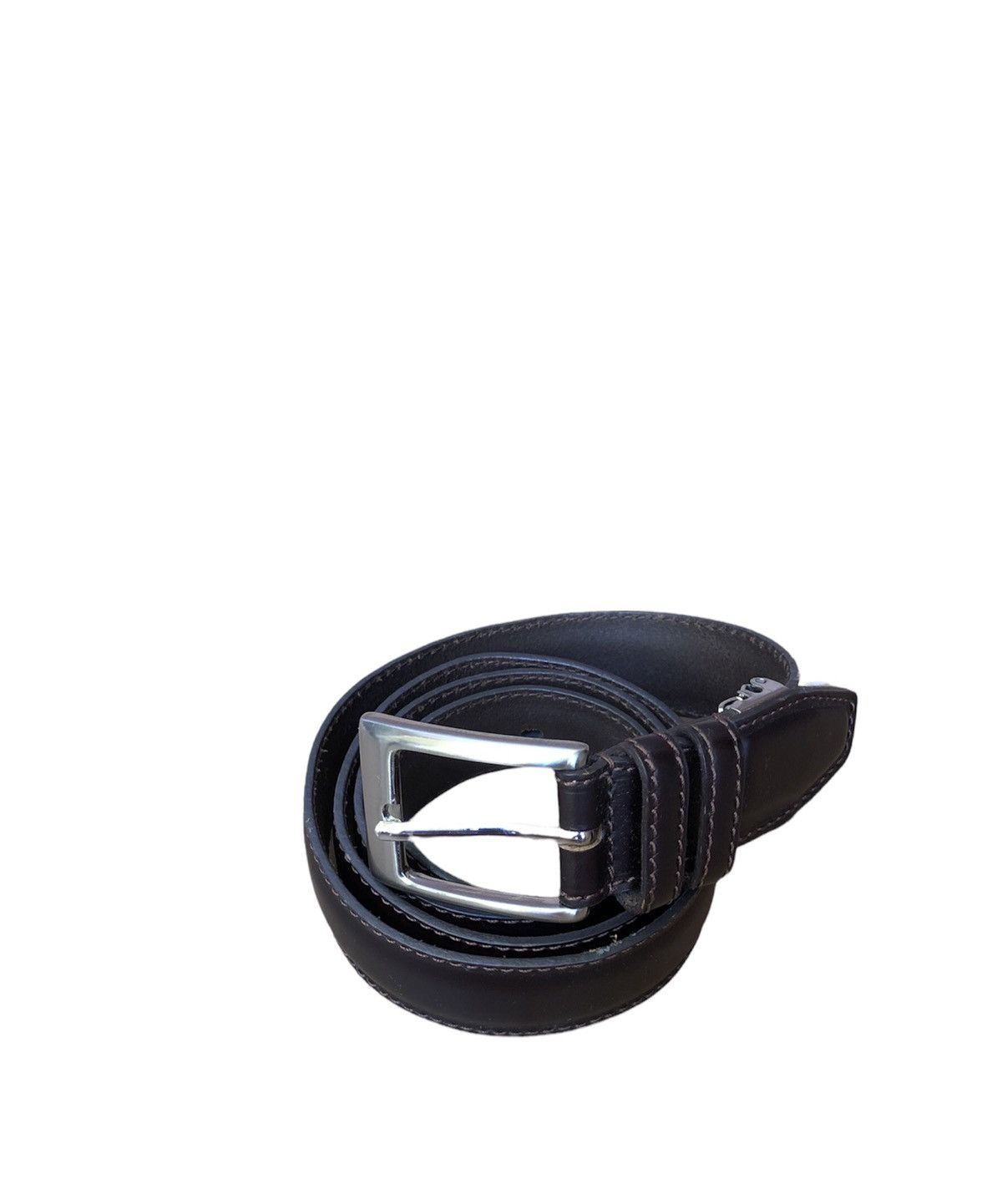 Vintage Leather Office Style Buckle Belts