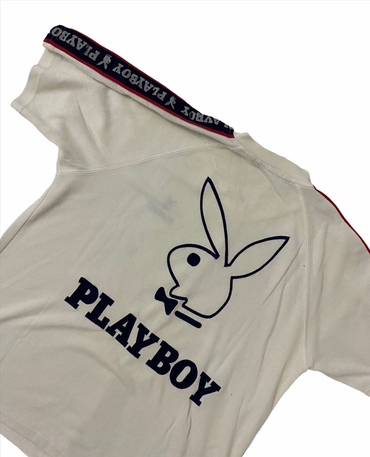 Playboy Rare Big Logo Sidetape Playboy Shirt Size US L / EU 52-54 / 3 - 3 Thumbnail