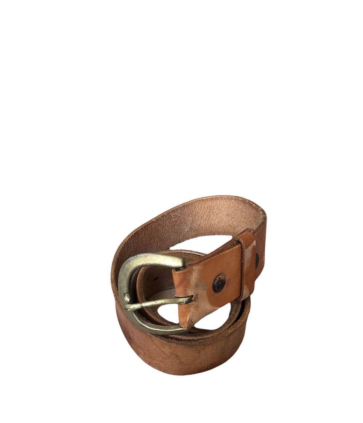 Japanese Brand Taras Boulba Leather Buckle Belts