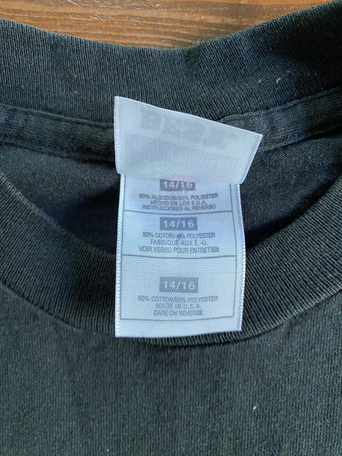 Fruit Of The Loom Vintage ‘98 Moose Maine Black Short Single Stitch Tee Size US XXS / EU 40 - 5 Thumbnail