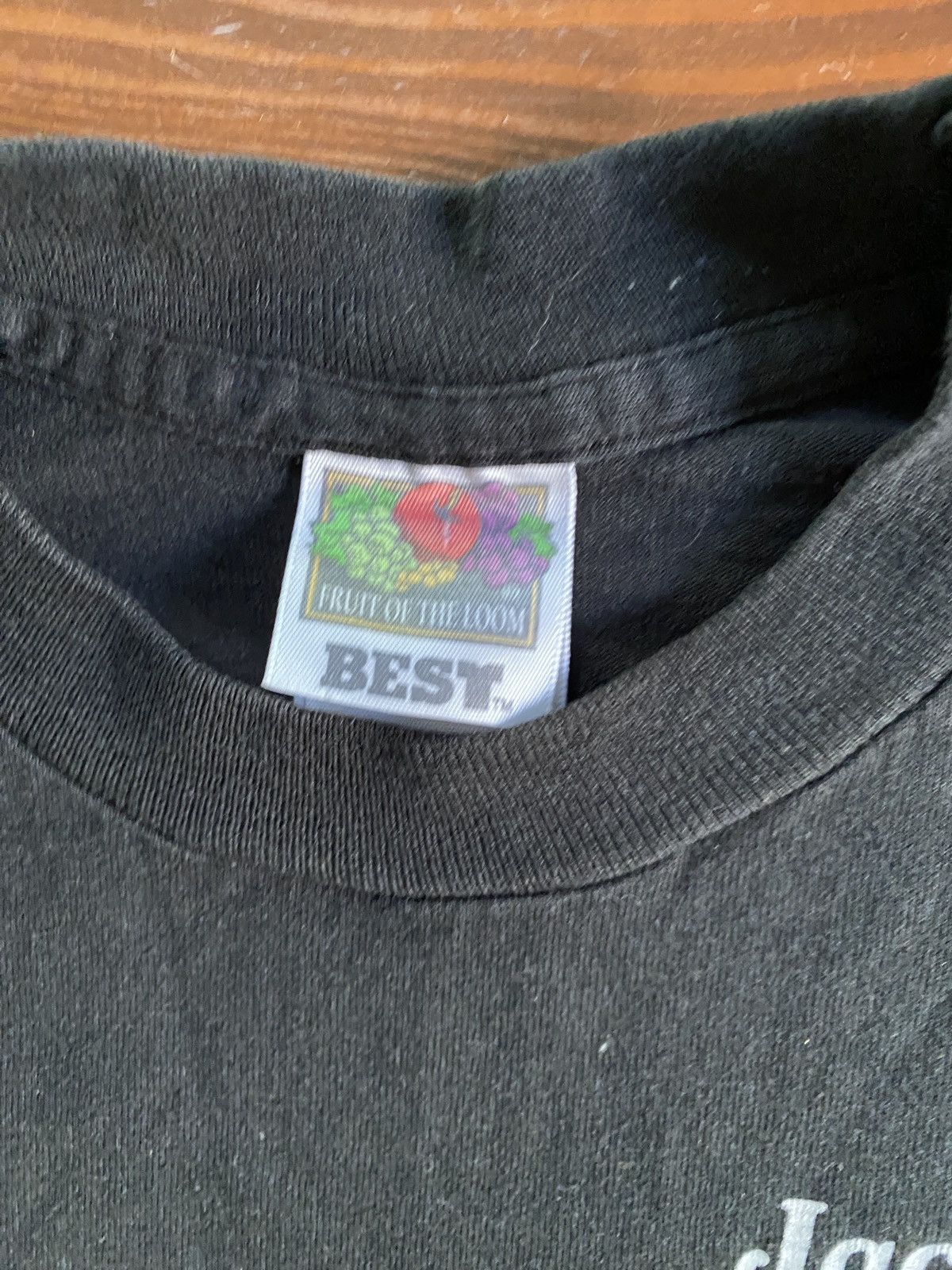 Fruit Of The Loom Vintage ‘98 Moose Maine Black Short Single Stitch Tee Size US XXS / EU 40 - 4 Thumbnail