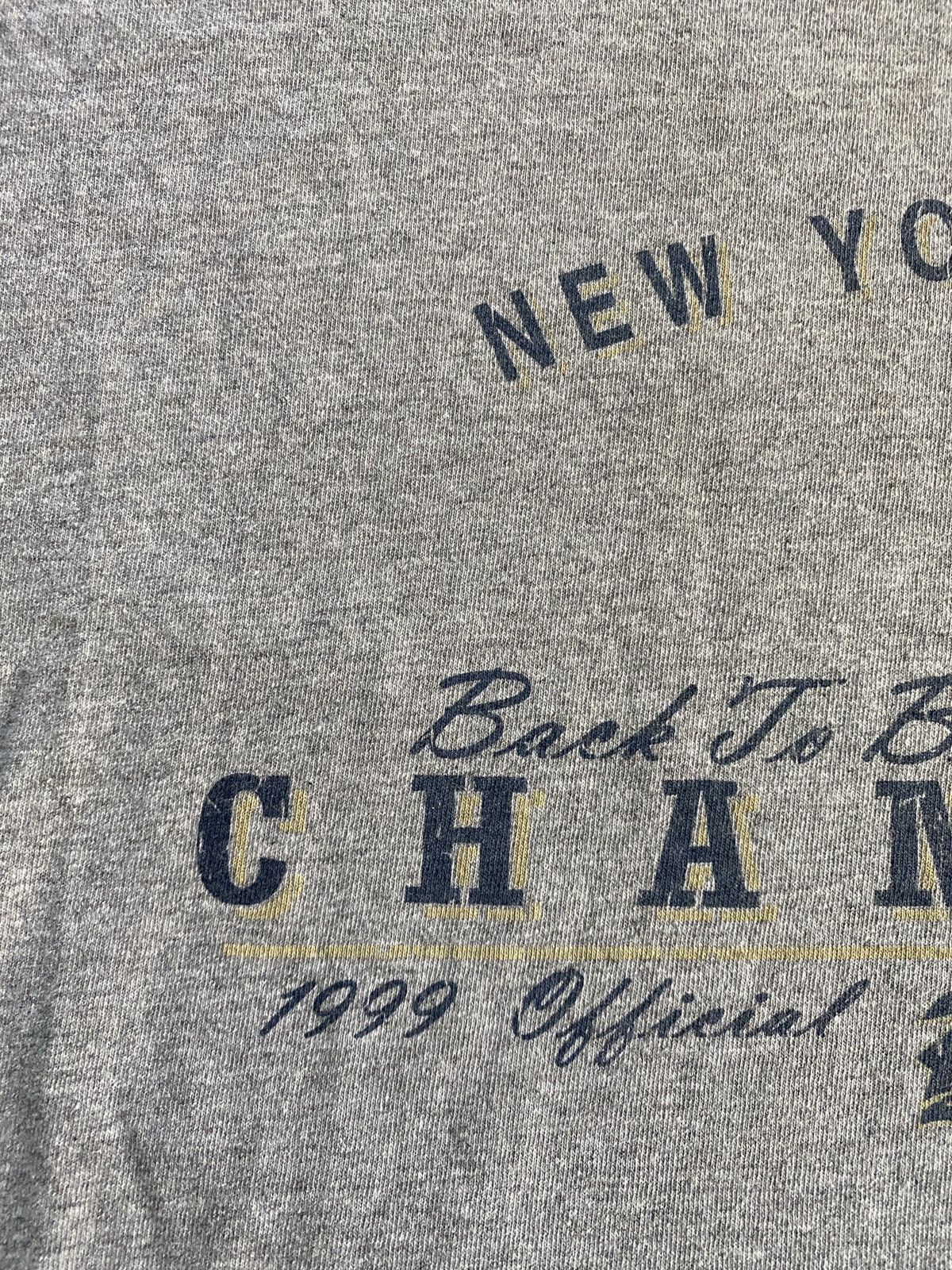 New York Yankees Vintage 1999 New York Yankees World Series Champs Lee Tee Size US XXL / EU 58 / 5 - 2 Thumbnail
