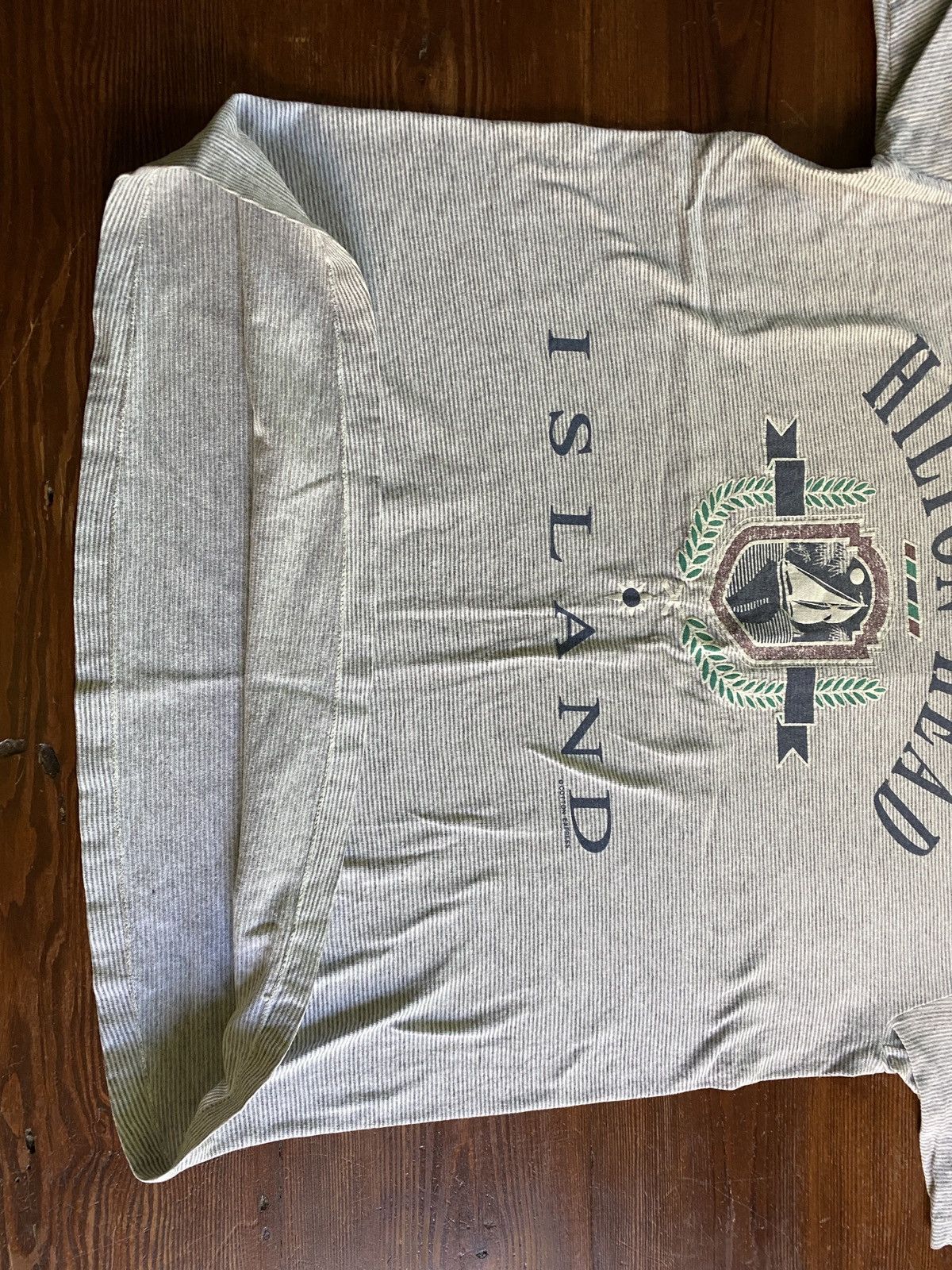 Vintage Vintage 90’s Hilton Head Head Striped Single Stitch Tee Size US L / EU 52-54 / 3 - 14 Thumbnail