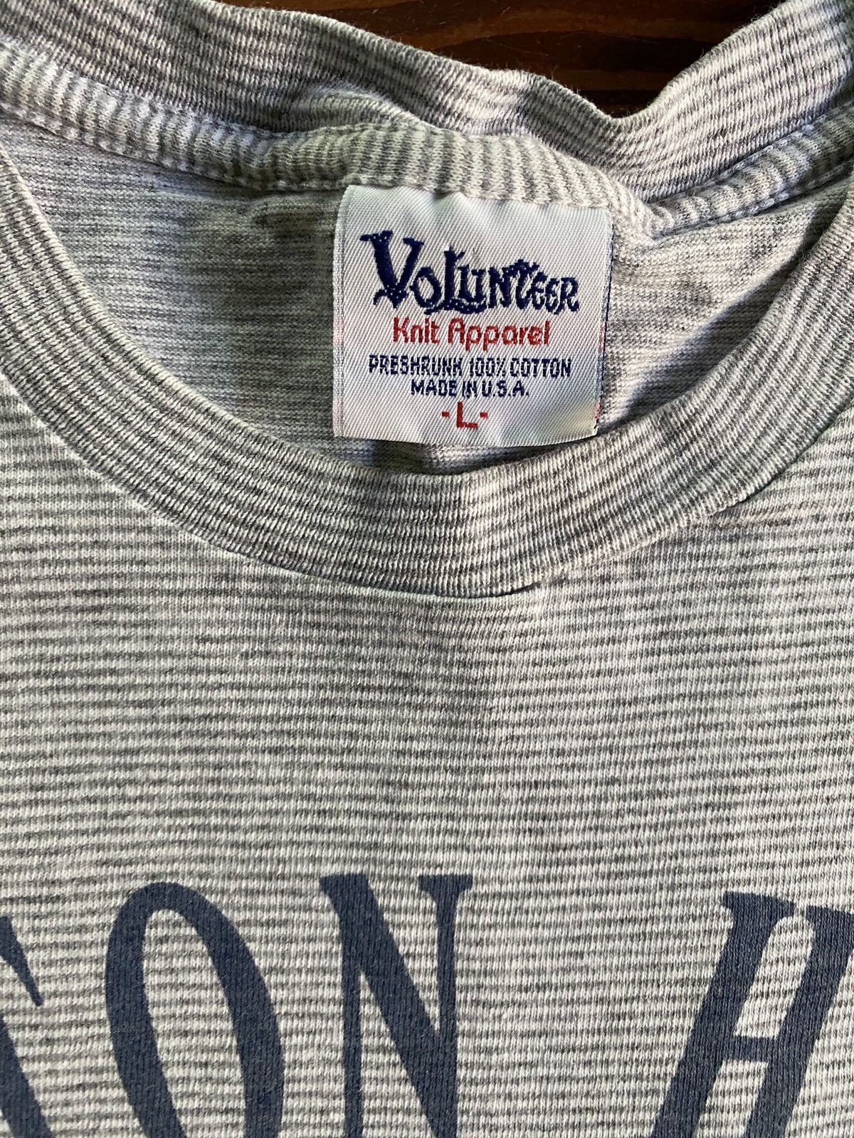 Vintage Vintage 90’s Hilton Head Head Striped Single Stitch Tee Size US L / EU 52-54 / 3 - 11 Thumbnail