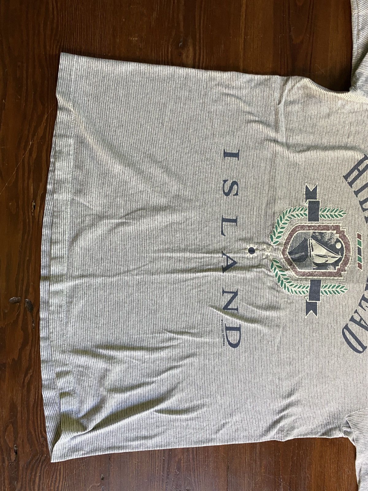 Vintage Vintage 90’s Hilton Head Head Striped Single Stitch Tee Size US L / EU 52-54 / 3 - 13 Thumbnail