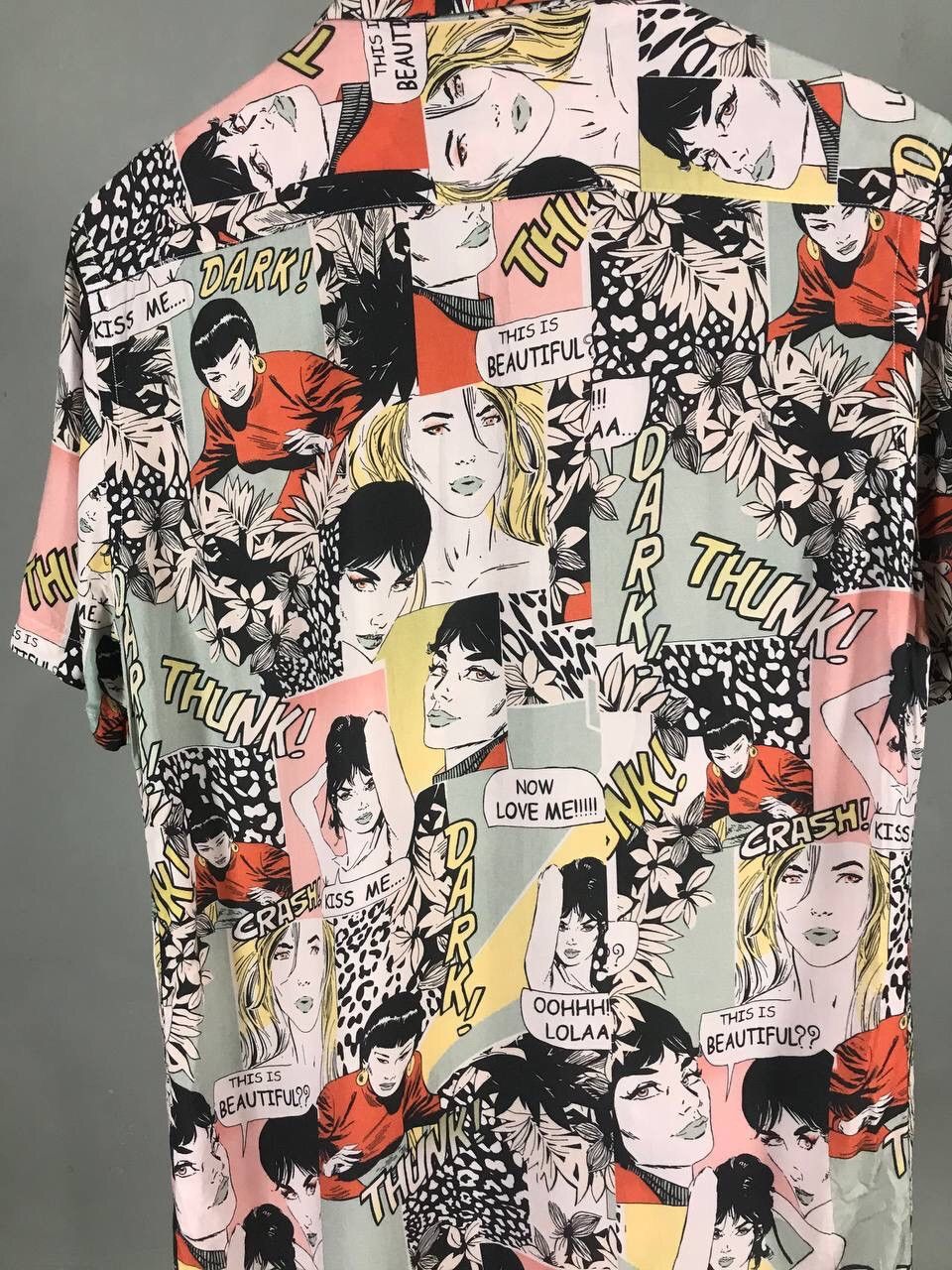 Other Zara Man crazy Hawaiian street fashion overprinted shirt Size US S / EU 44-46 / 1 - 6 Thumbnail