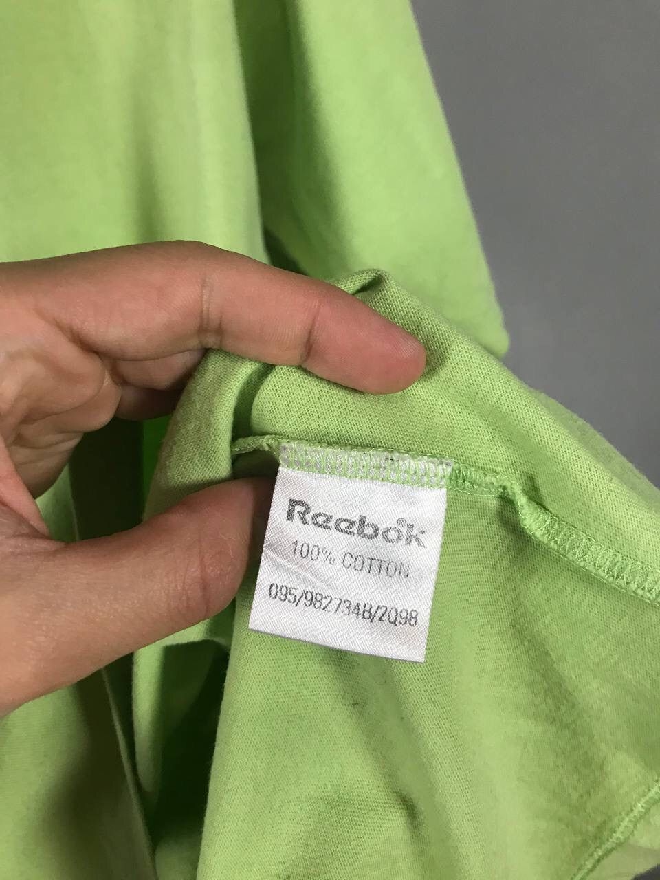 Reebok × Vintage Reebok vintage streetwear overprinted tee Size US L / EU 52-54 / 3 - 5 Thumbnail